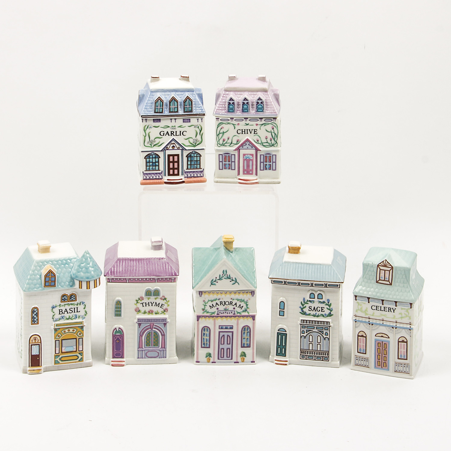 Lenox Spice Village Spice Jars