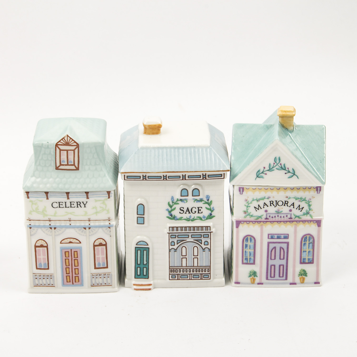 Lenox Spice Village Spice Jars