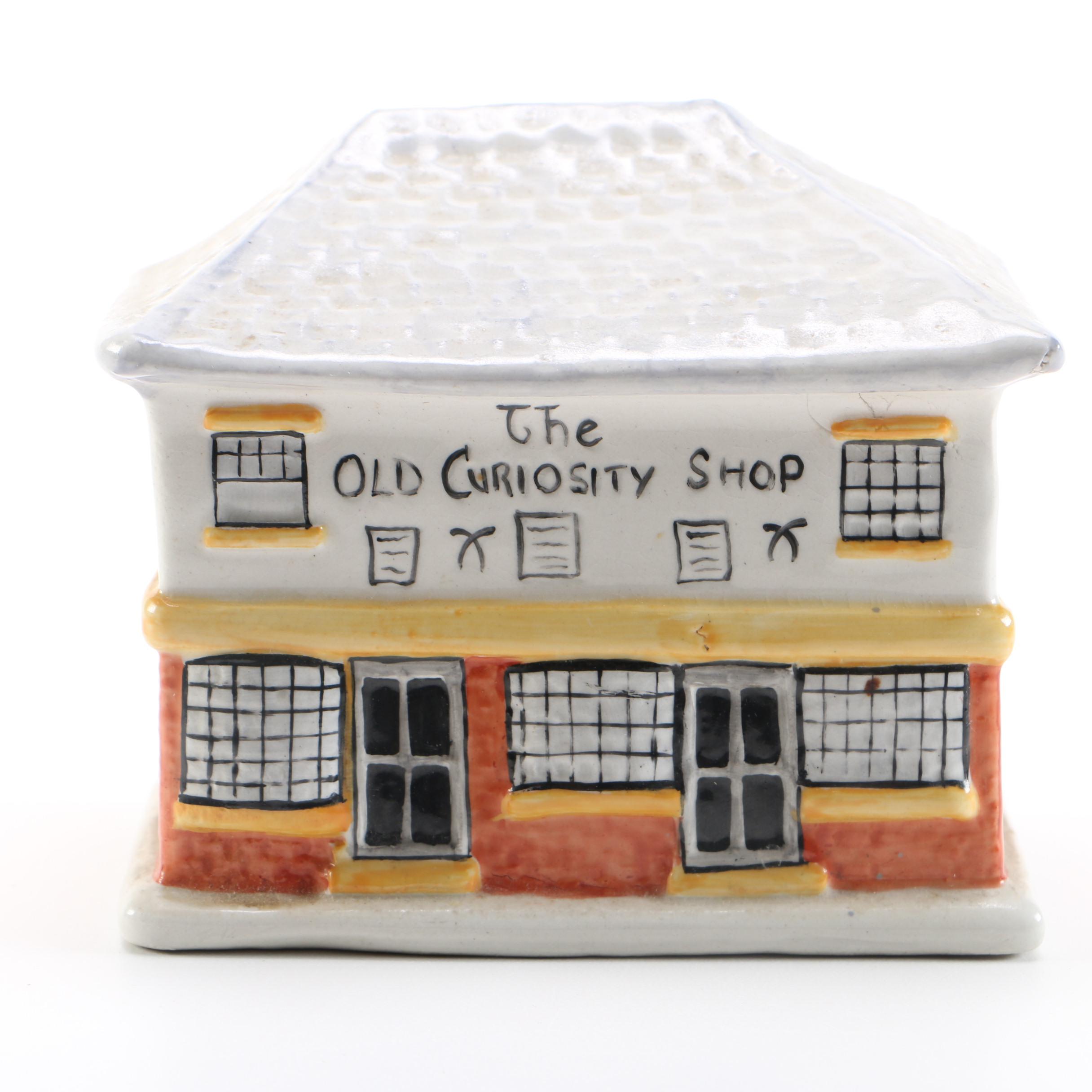 Ceramic Decor Including Staffordshire  The Old Curiosity Shop