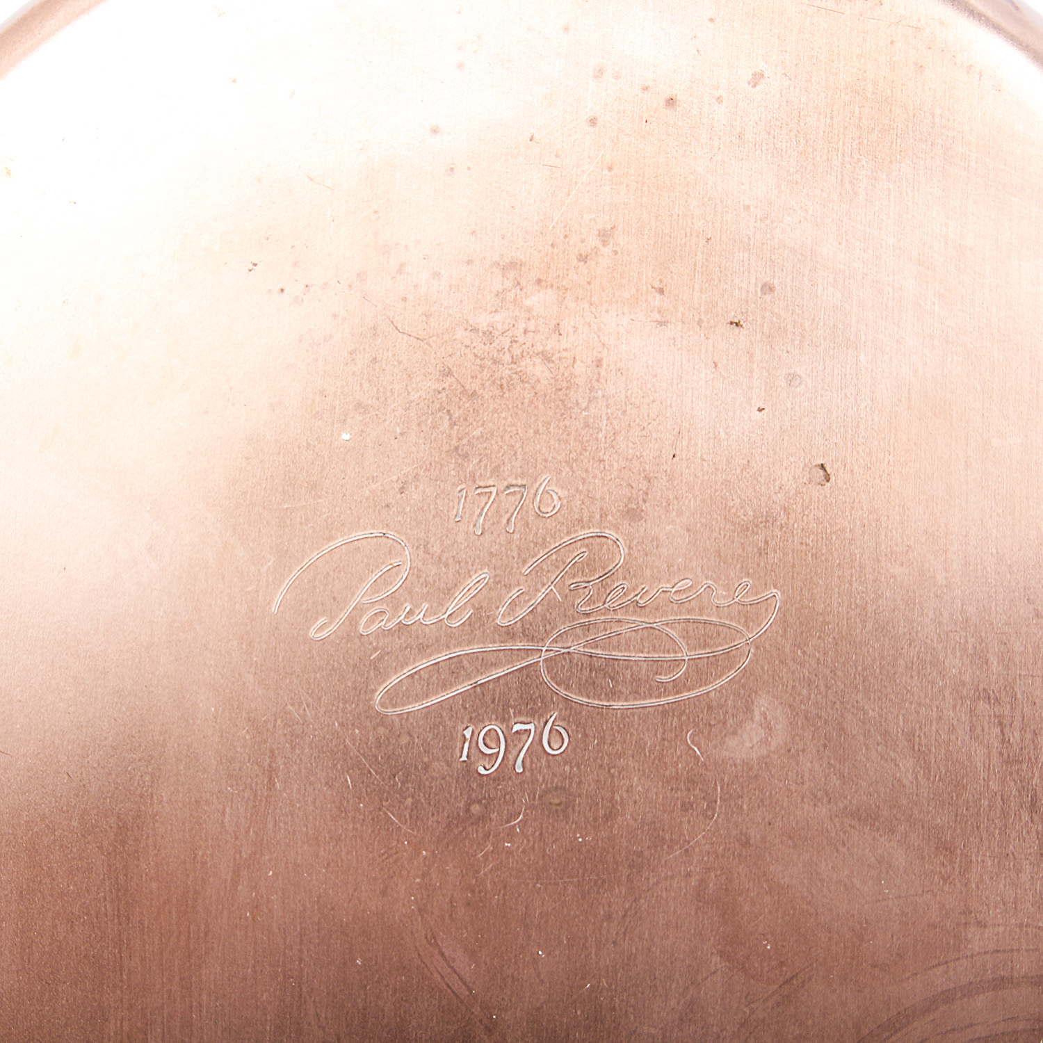 Limited Edition Paul Revere Copper Pot and Pan