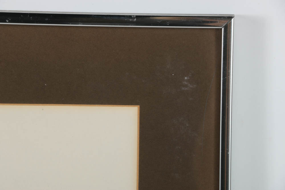 Phyllis Rutigliano Graphite Drawing on Paper of Bending Figure