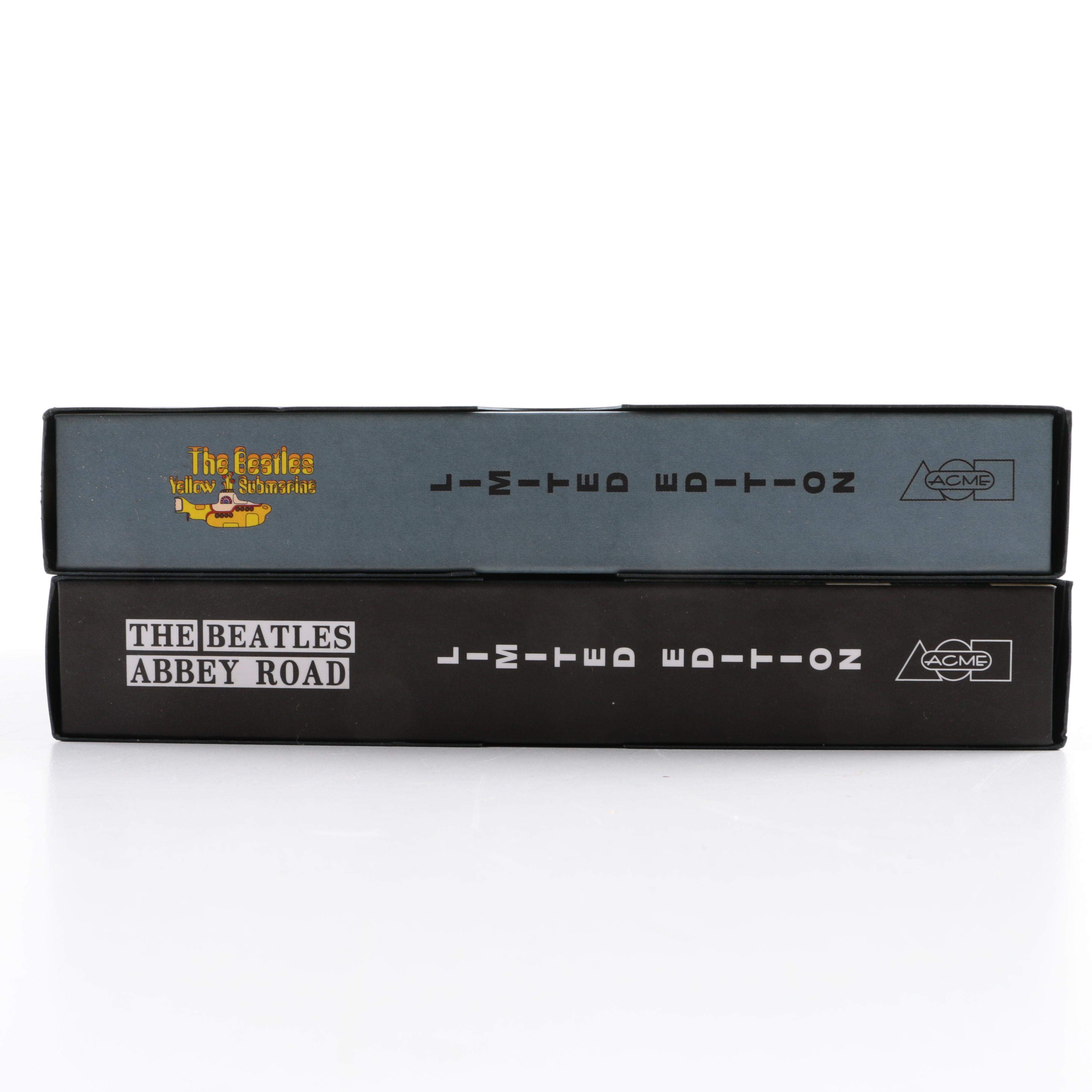 Acme "Beatles" Themed Limited Edition Pen and Card Sets