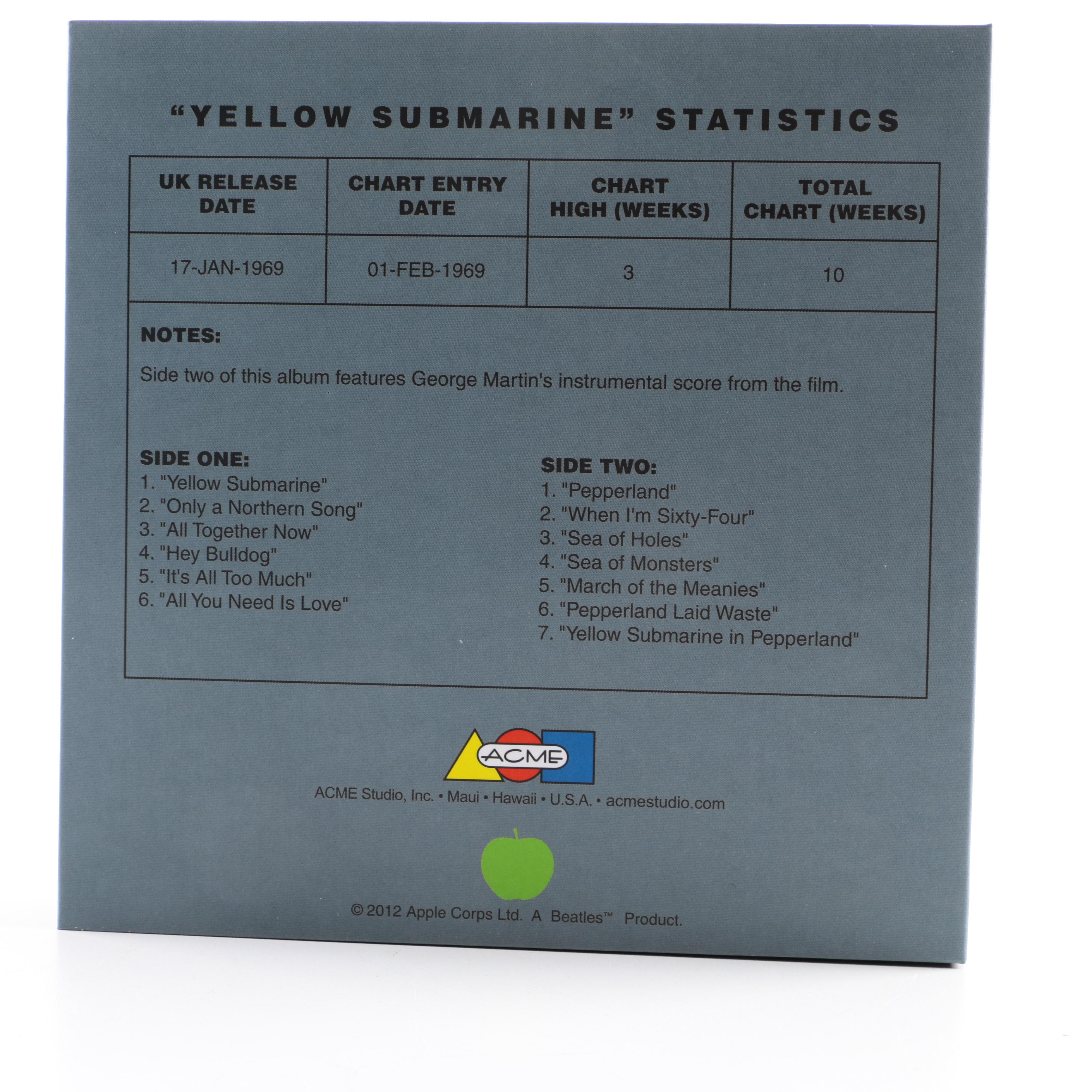 Acme "Beatles" Themed Limited Edition Pen and Card Sets