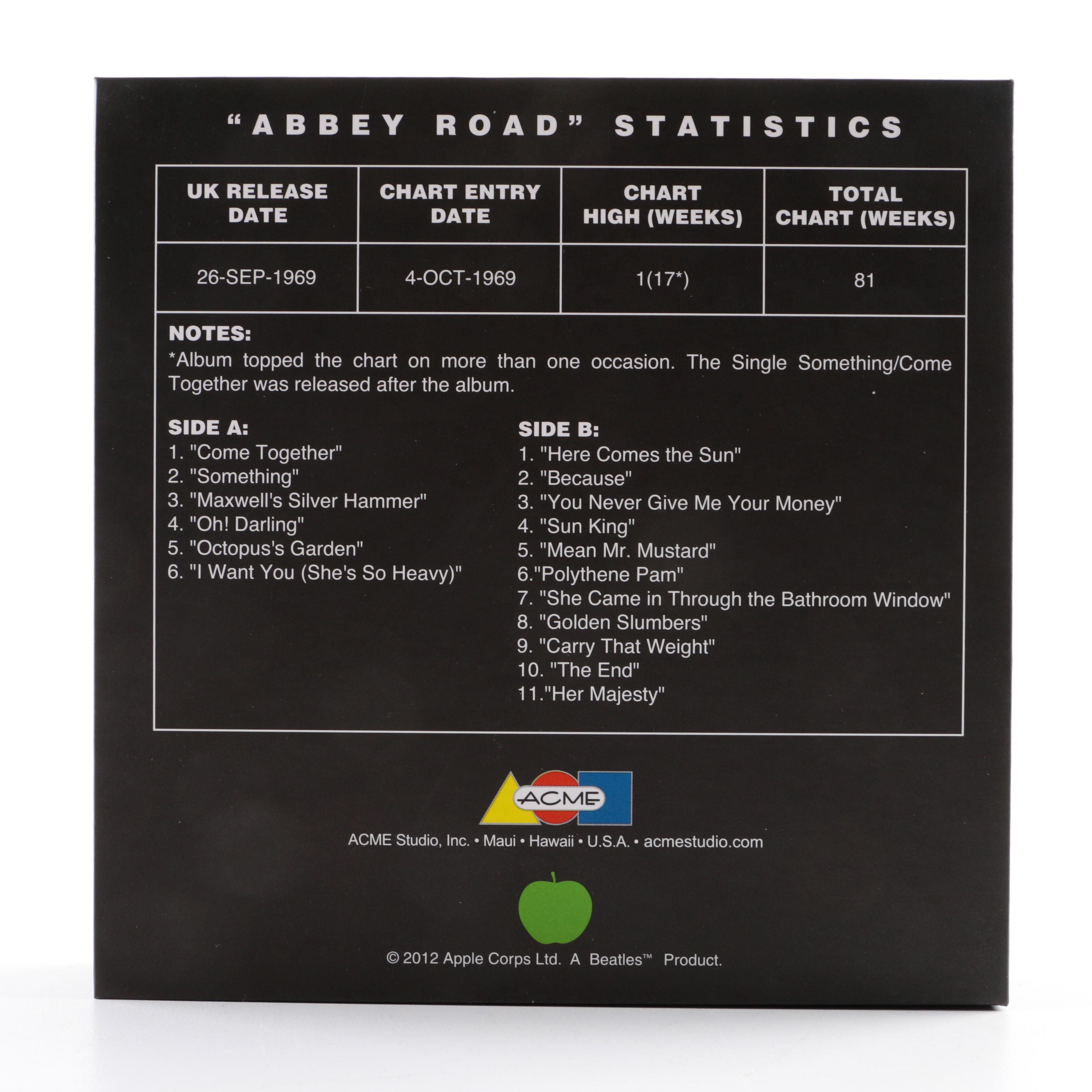 Acme "Beatles" Themed Limited Edition Pen and Card Sets