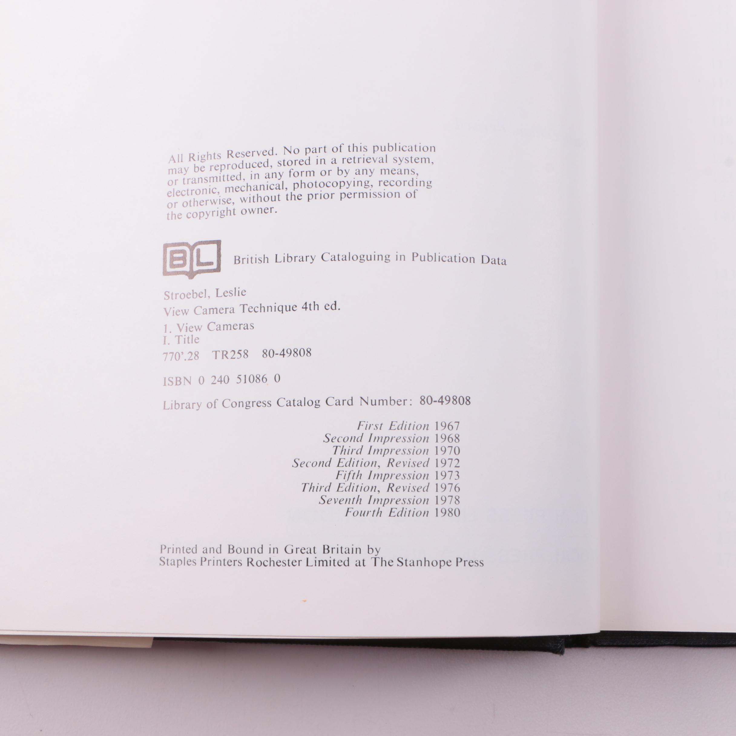 Assorted Photography Books