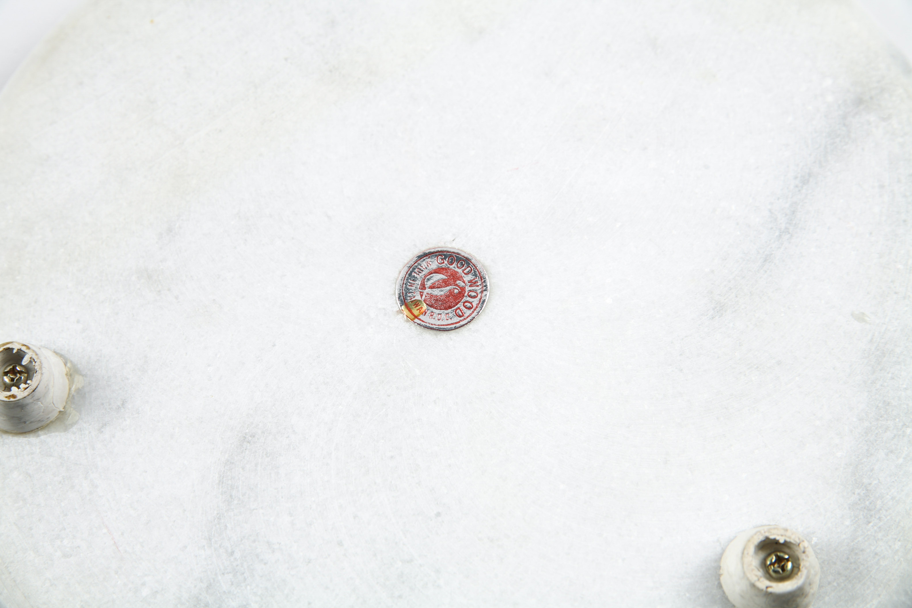 Crystal Water Glasses with Stirs and Marble Domed Cheese Server