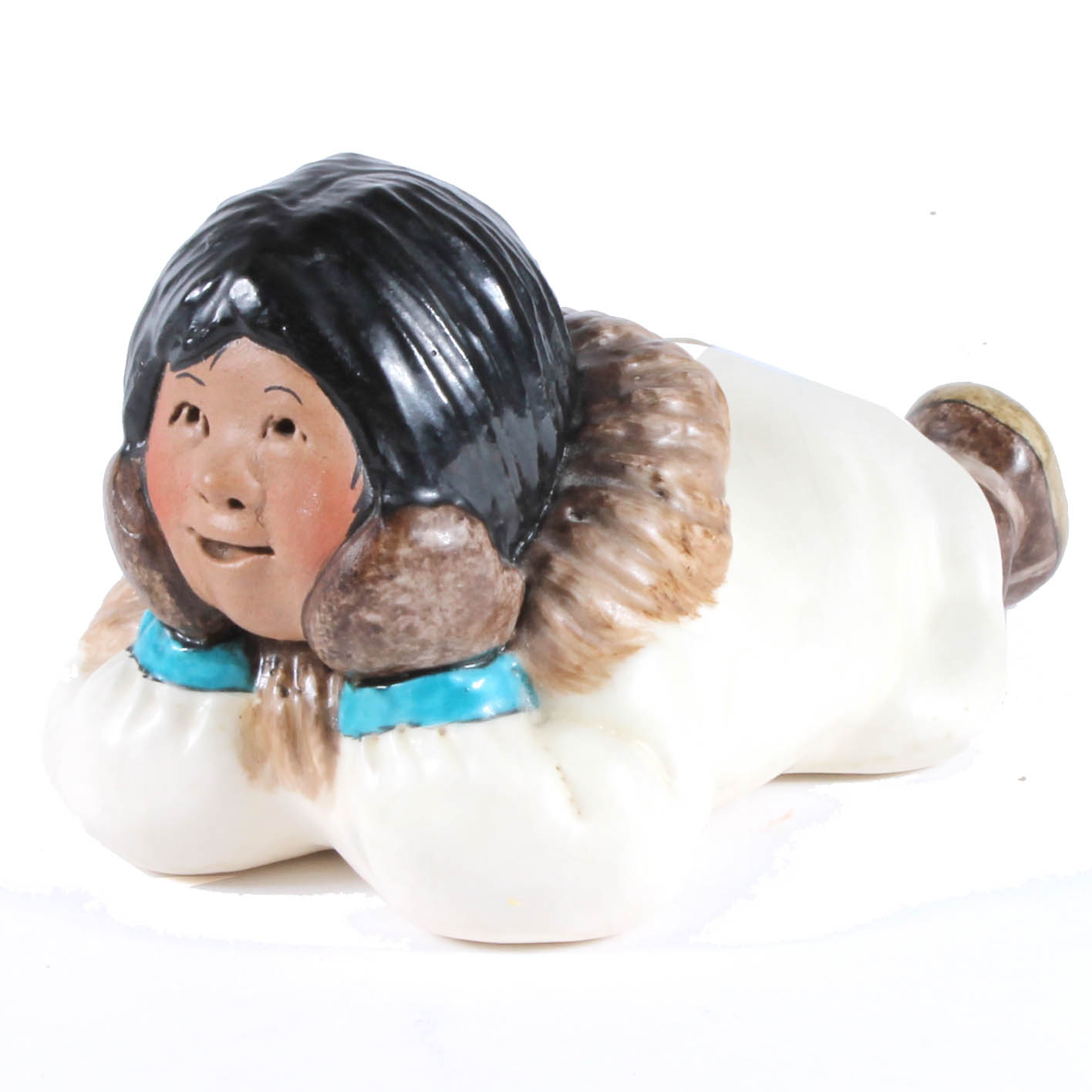 C. Alan Johnson Inuit Figurine "Emma"