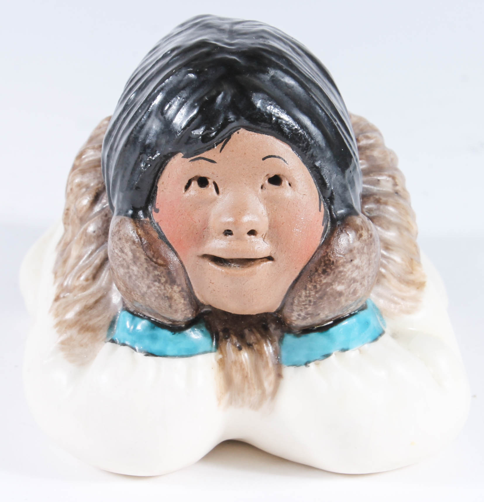 C. Alan Johnson Inuit Figurine "Emma"