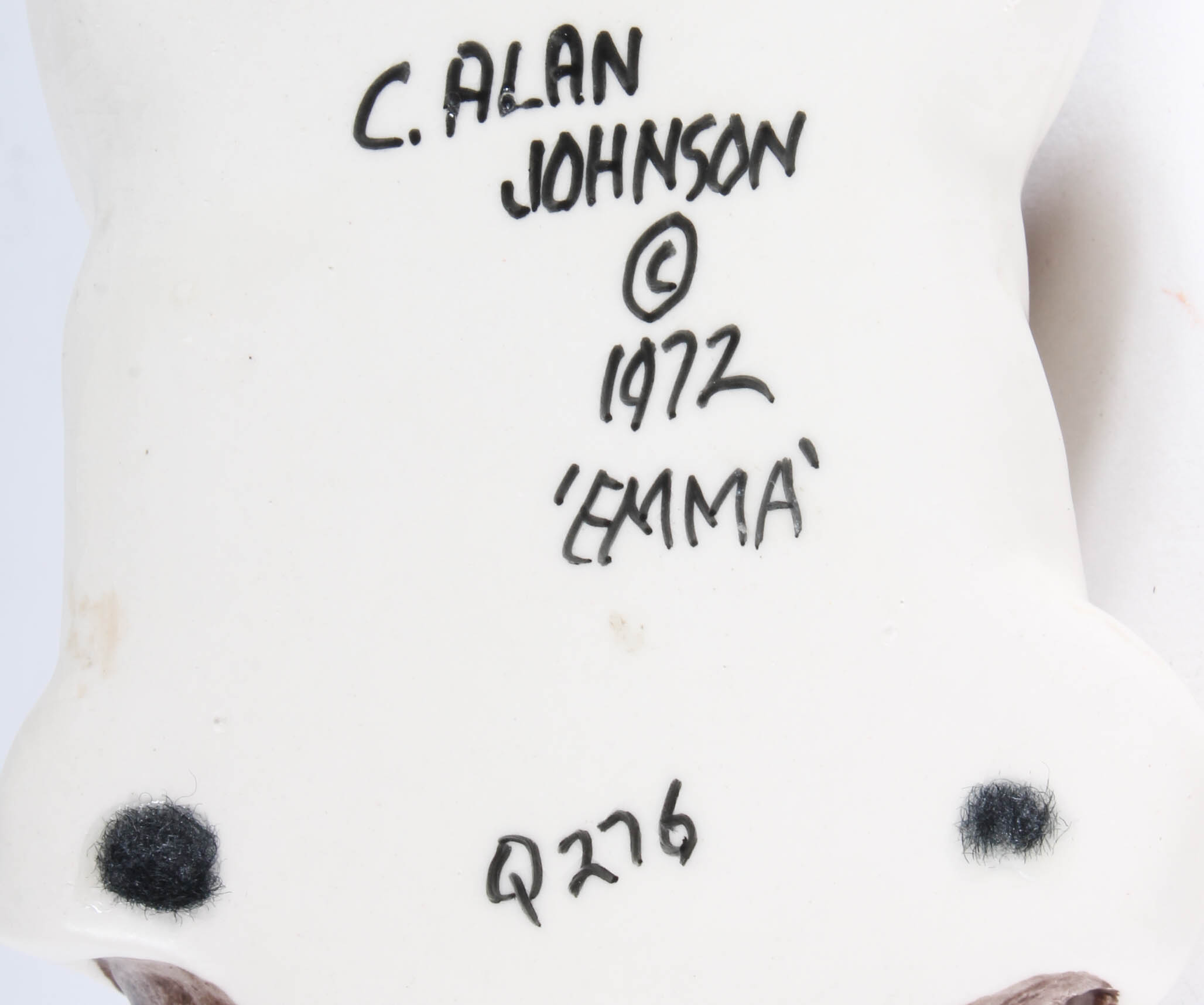 C. Alan Johnson Inuit Figurine "Emma"