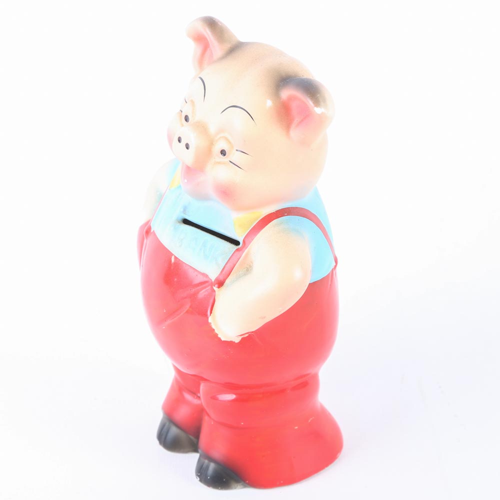 Vintage Ceramic Piggy Bank