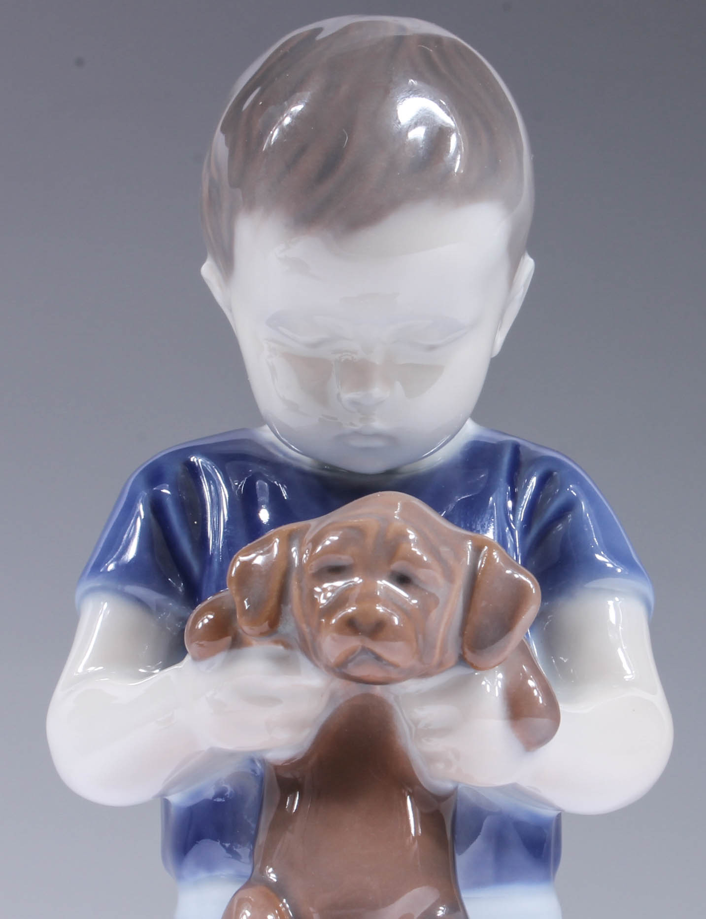 Pair of Danish Porcelain Figurines Including Royal Copenhagen