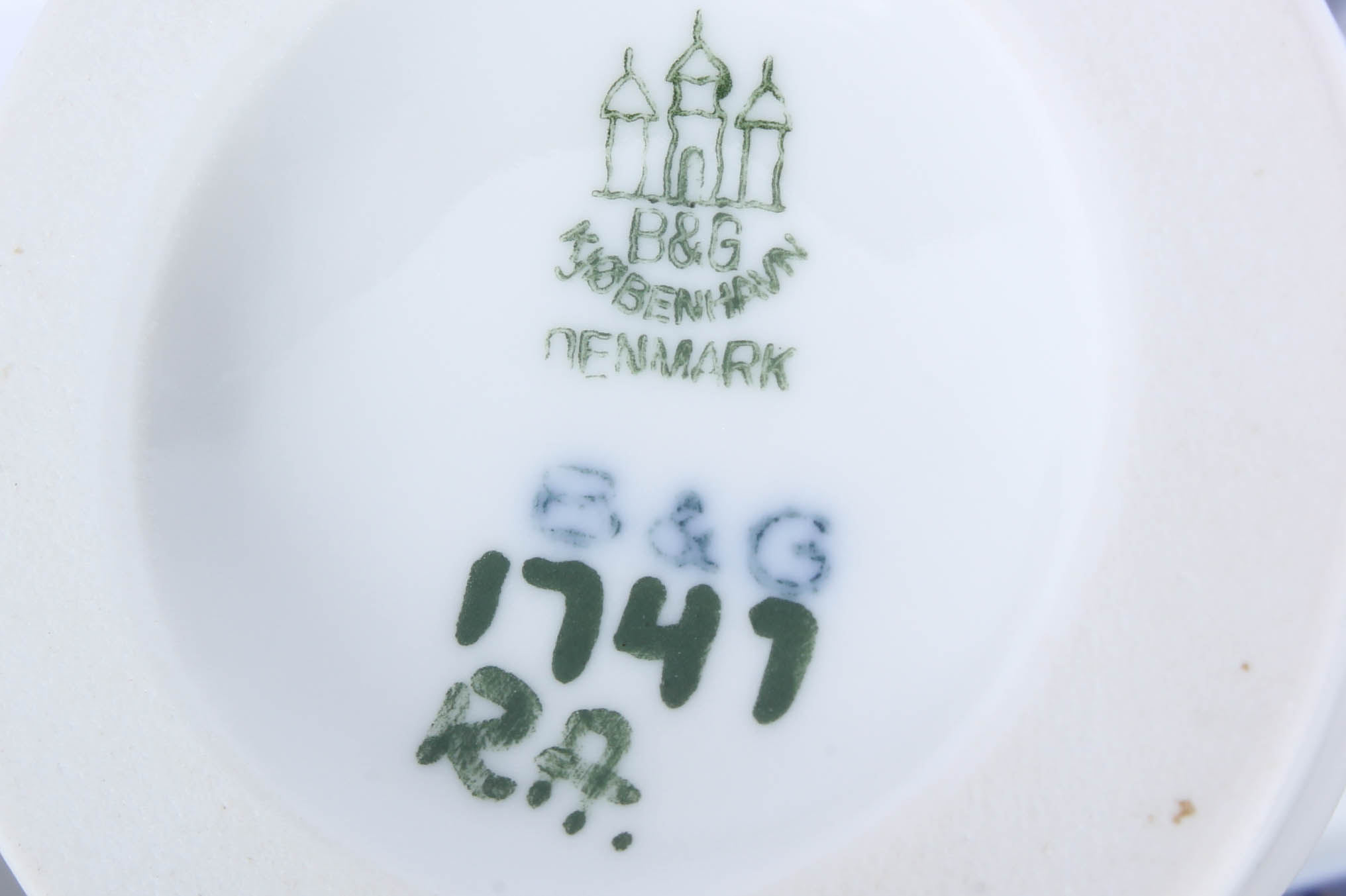 Pair of Danish Porcelain Figurines Including Royal Copenhagen