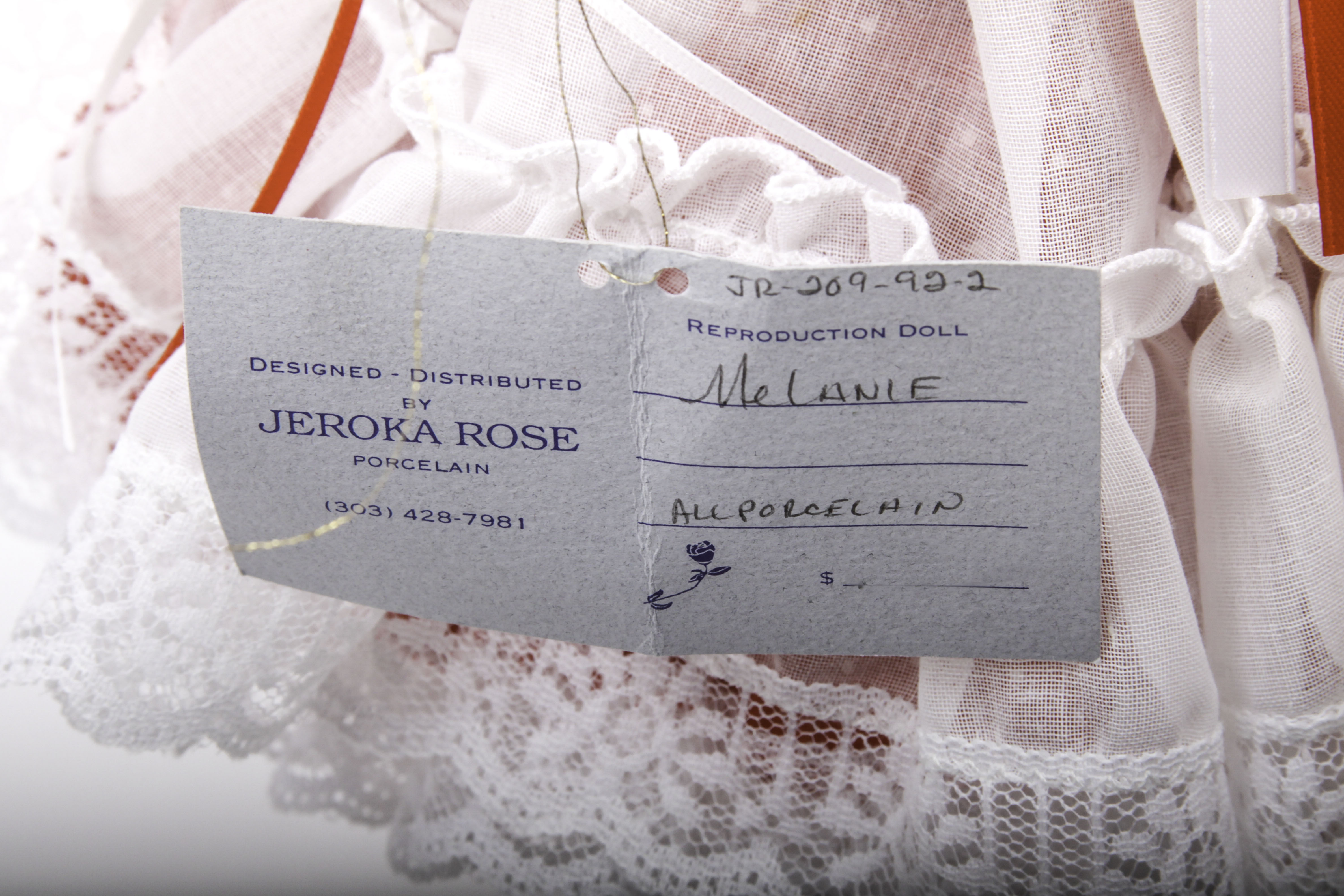 Gadco Porcelain Doll