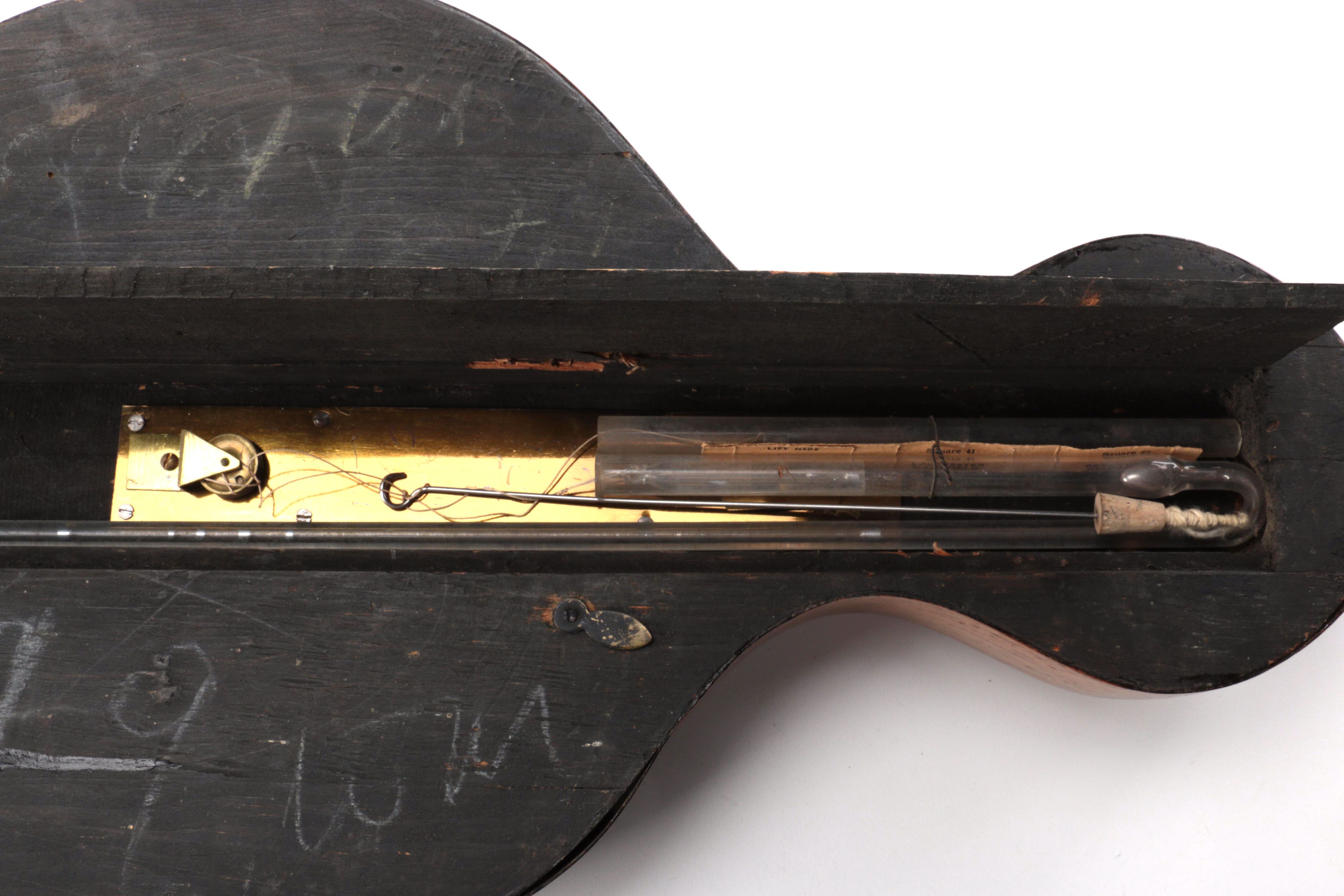 Antique Wheel Barometer by P. Corti, Exeter