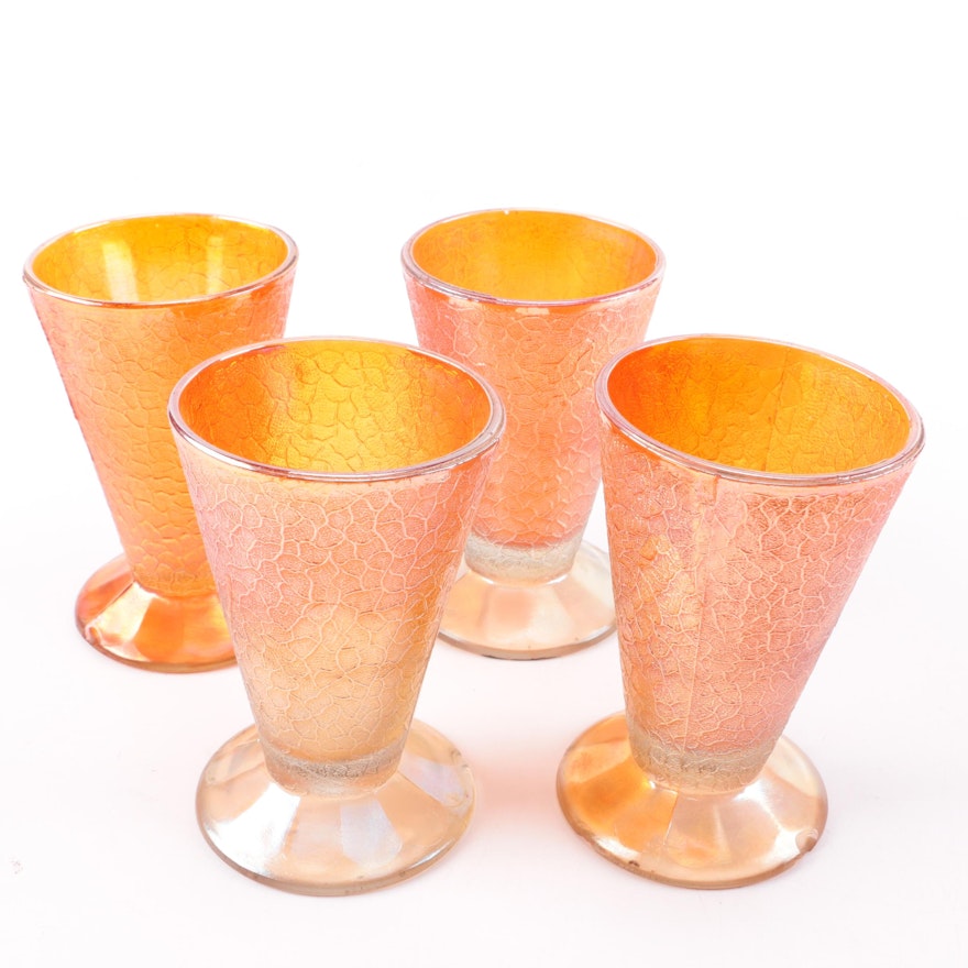 Jeannette Marigold Carnival Glasses