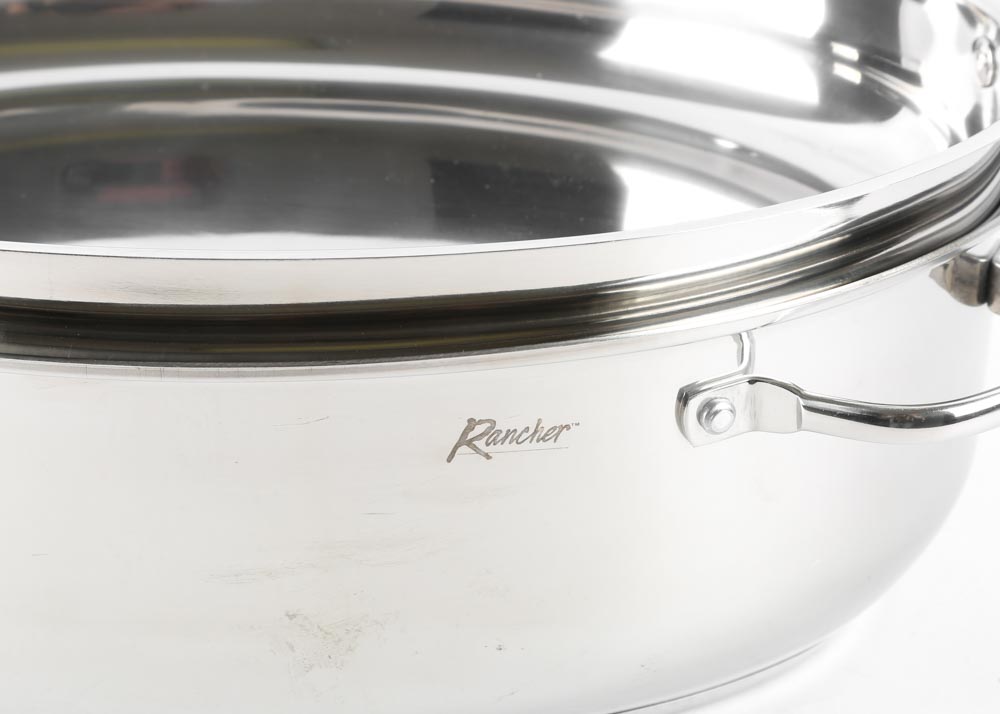 Stainless Steel Rancher Roaster and Accessories