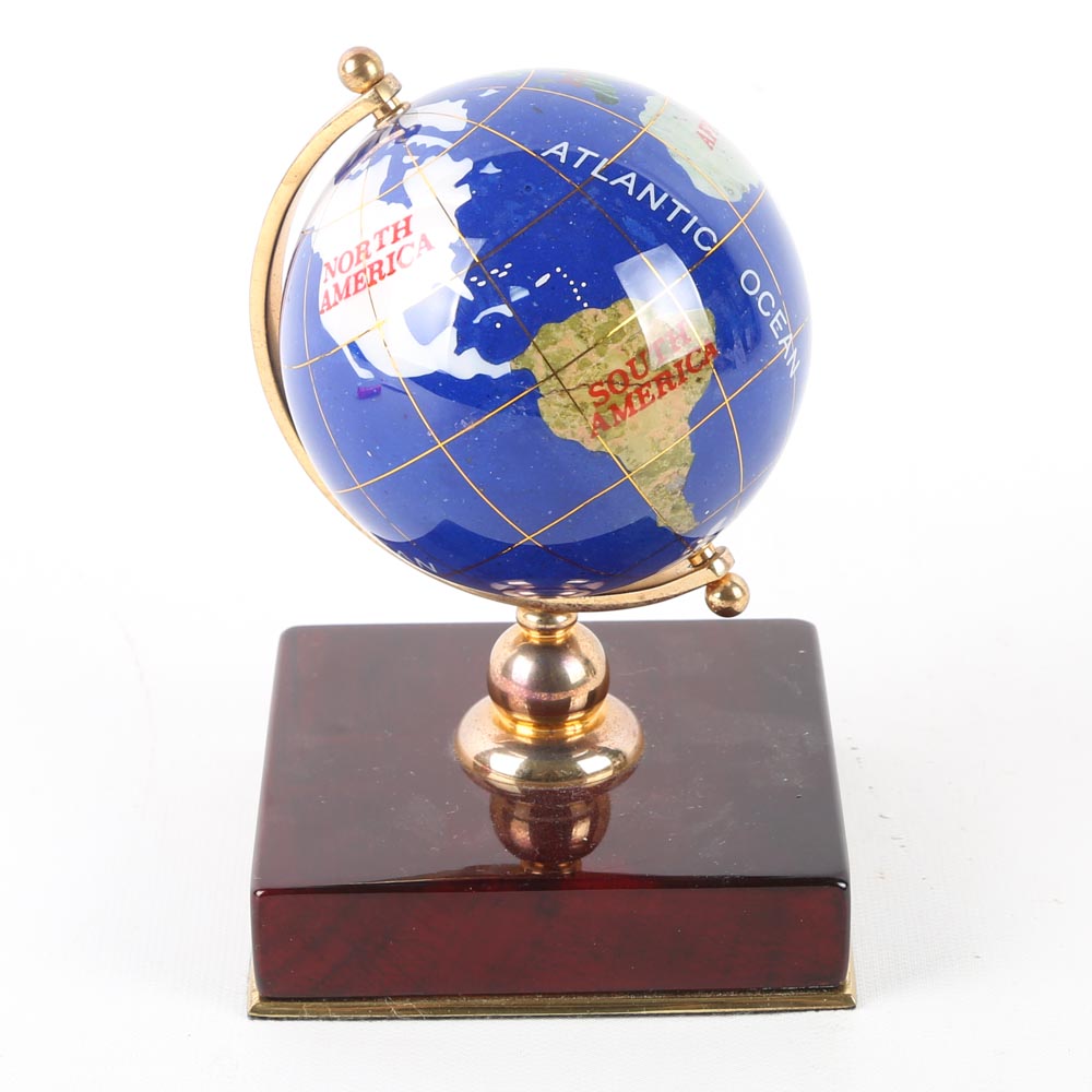 Petite Gemstone Globe