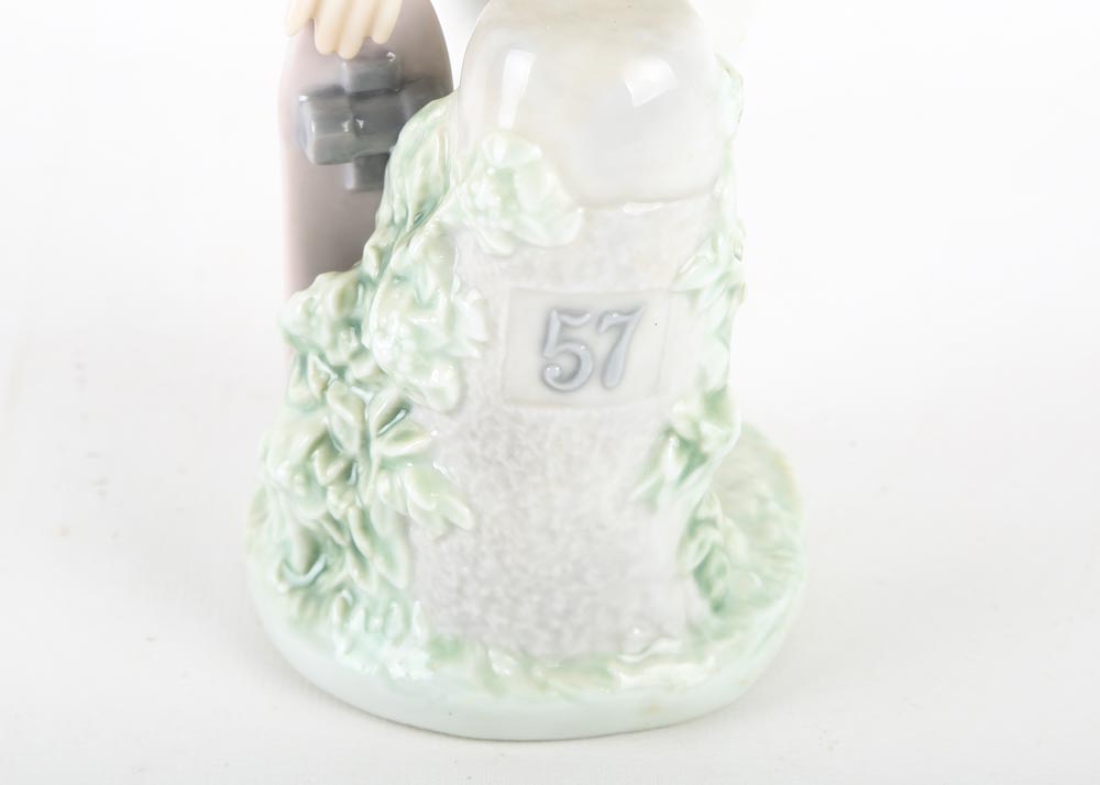 Nao by Lladro Boy With Skateboard Figurine