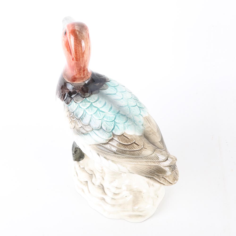 Vintage Bird Collection by JSC Porcelain Duck Figurines