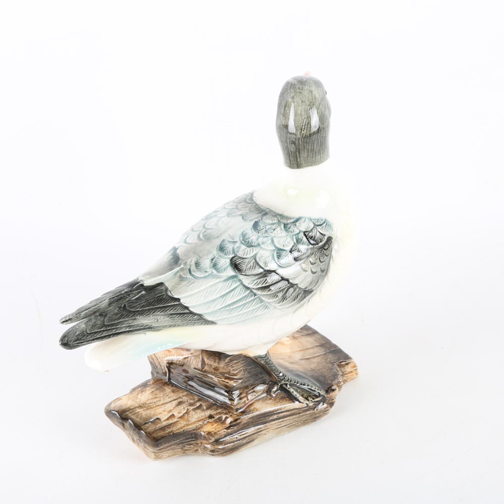 Vintage Bird Collection by JSC Porcelain Duck Figurines