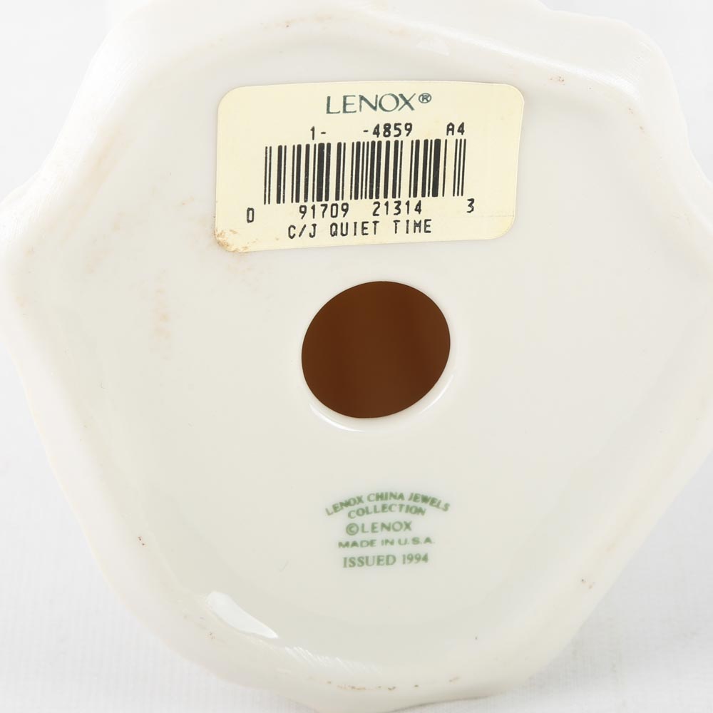 Lenox "Quiet Time" China Jewels Collection Figurine