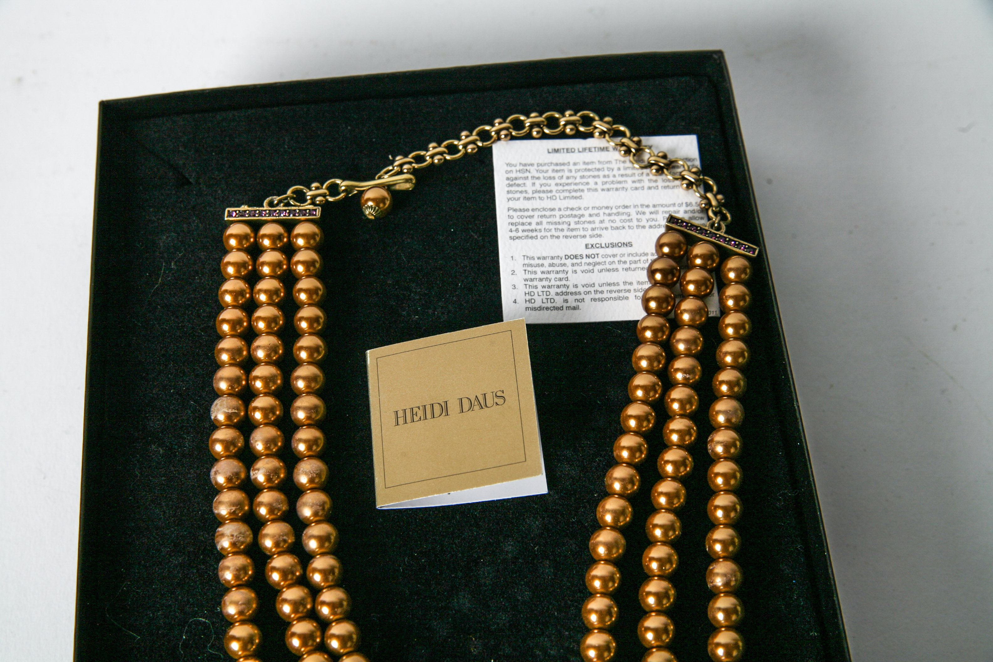 Heidi Daus Vintage Inspired Necklace