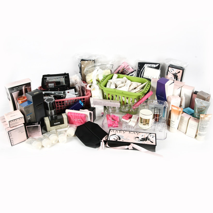 Collection of Mary Kay Samples and Product