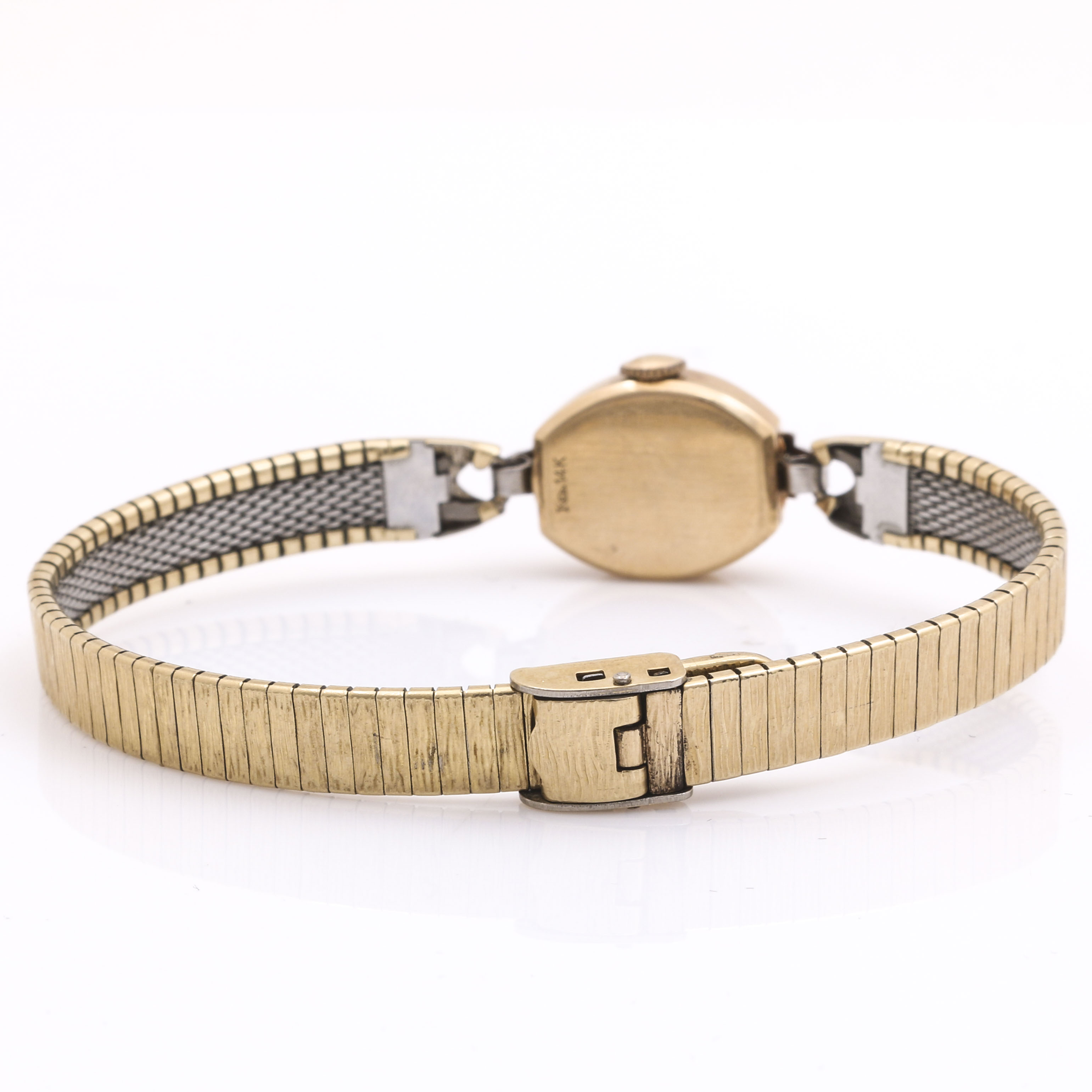 Longines 14K Yellow Gold Diamond and Gold Filled Stainless Steel Watch