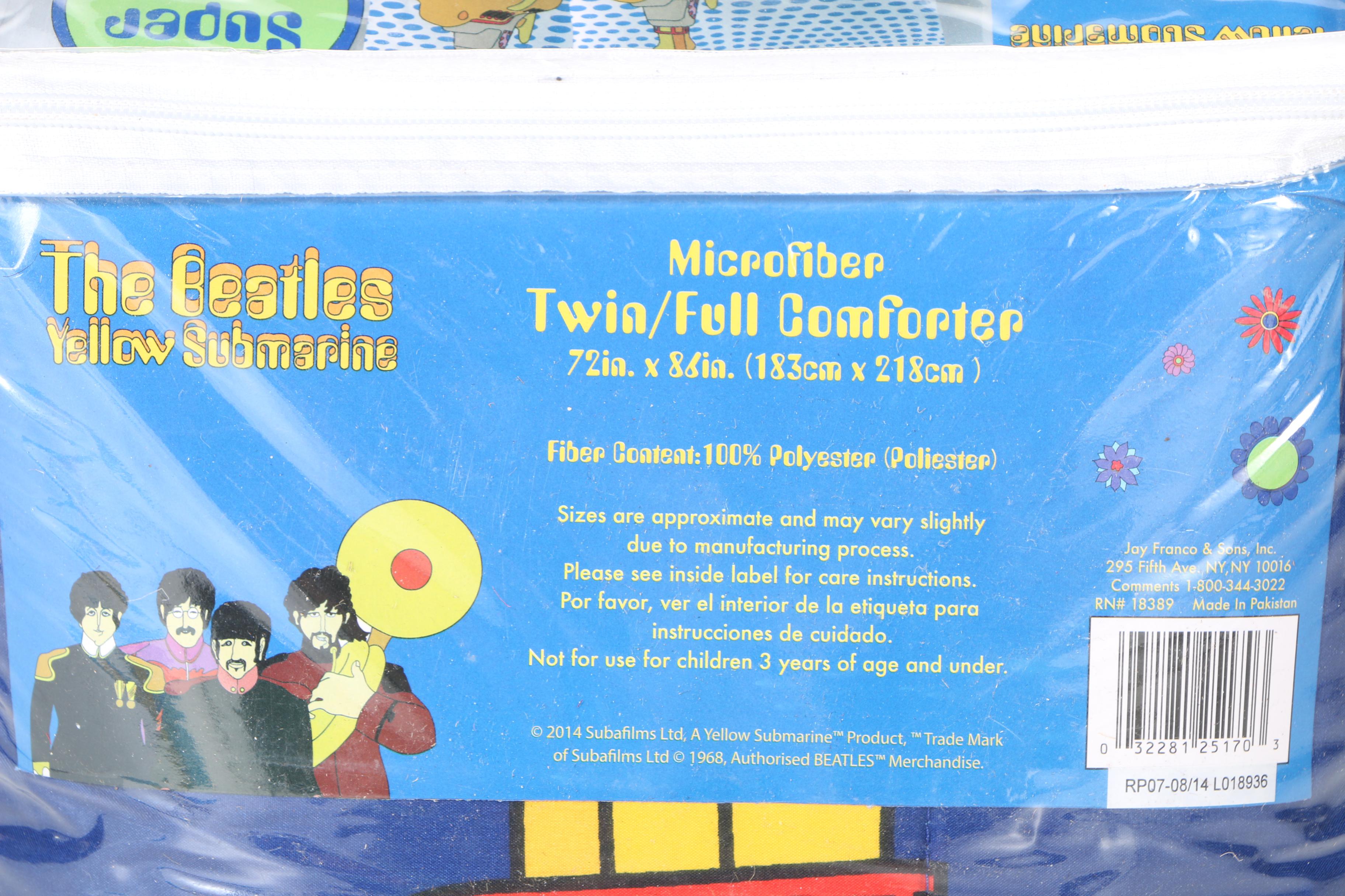 The Beatles Bedding and Pillows