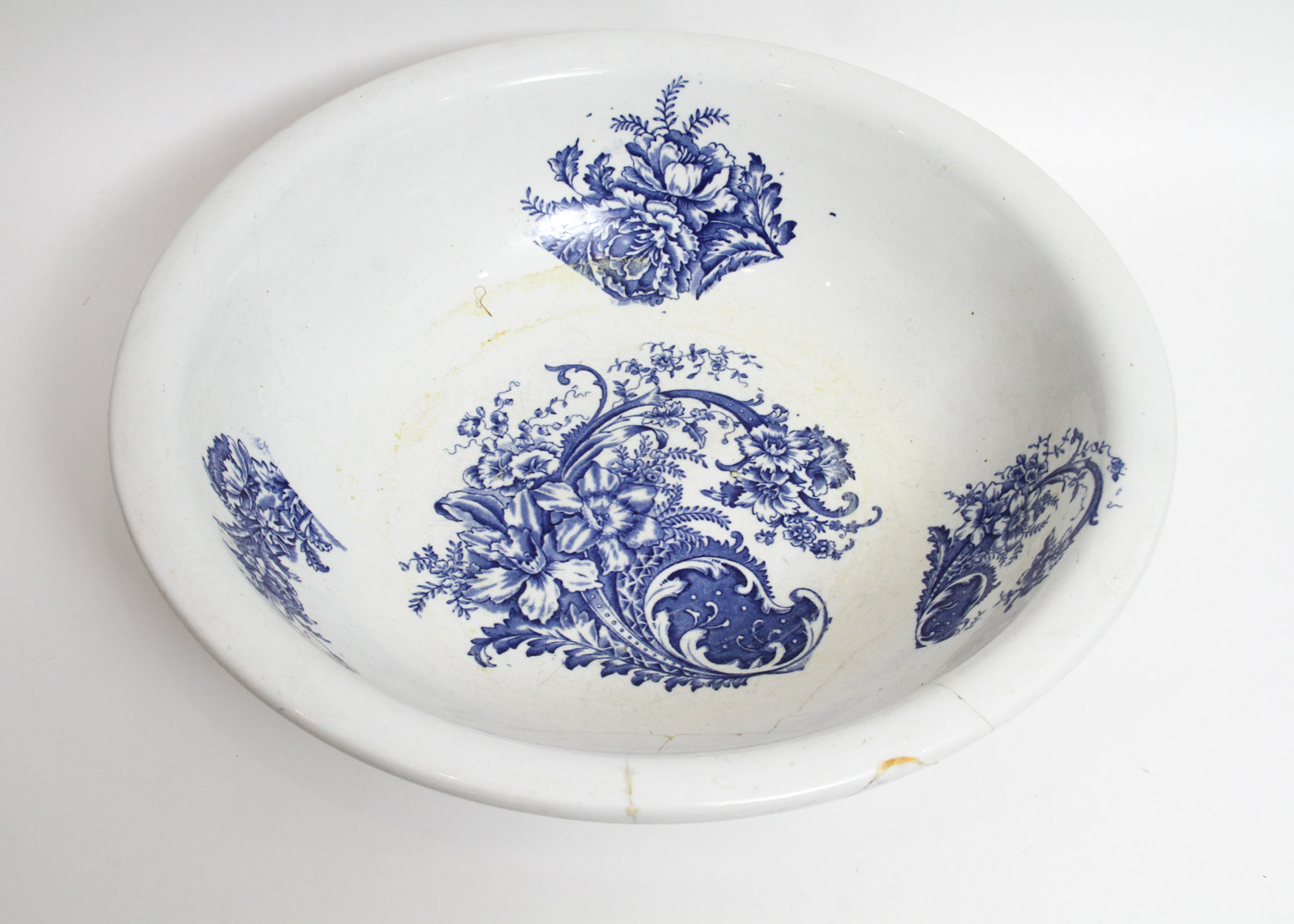 Collection of Blue and White Ceramic Pieces