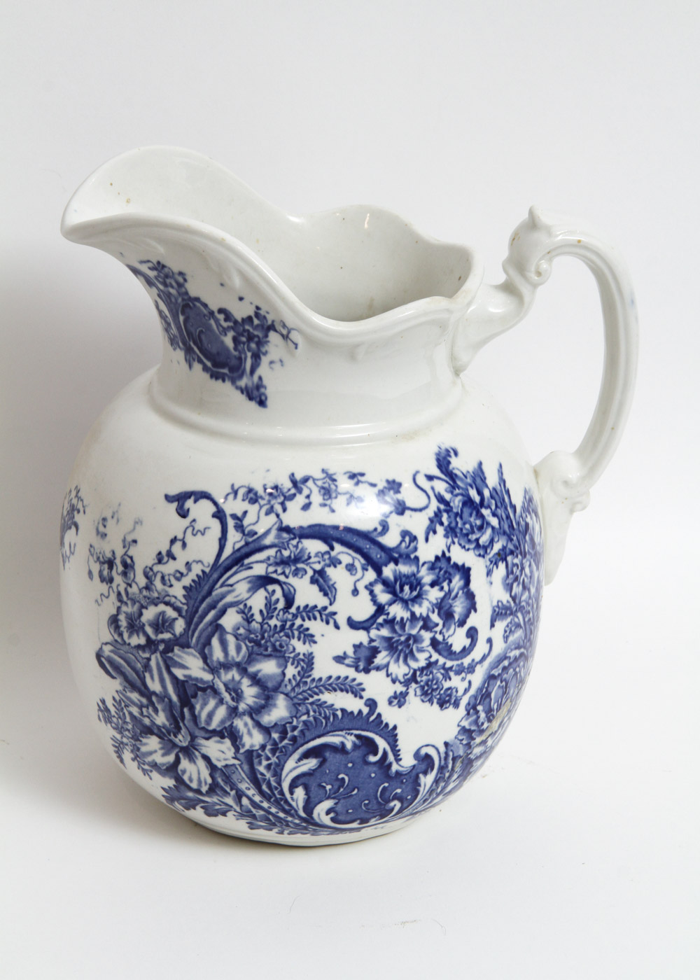 Collection of Blue and White Ceramic Pieces