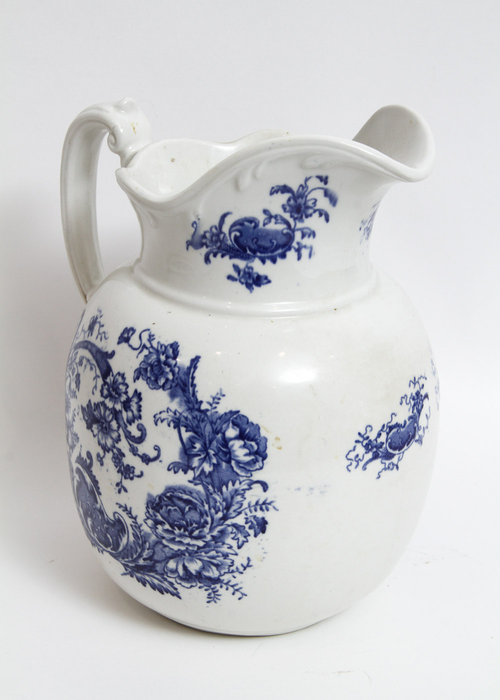 Collection of Blue and White Ceramic Pieces