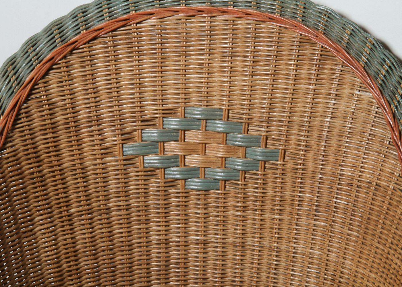 Wicker Chair and Side Table