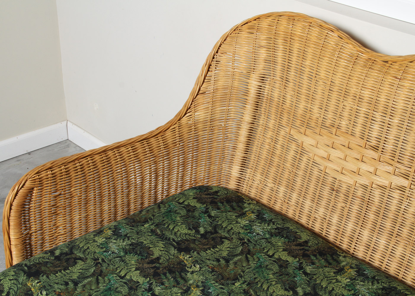 Bohemian Style Wicker Sofa