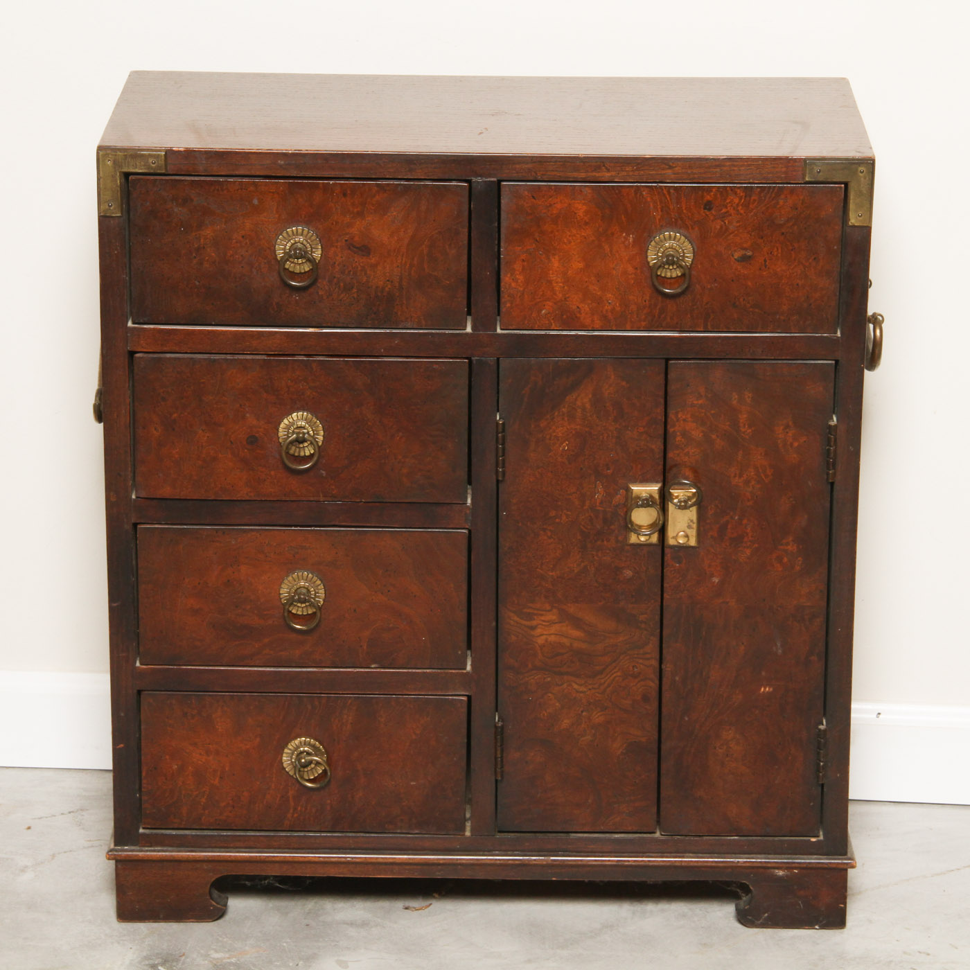 American of Martinsville Chinese-Inspired Cabinet