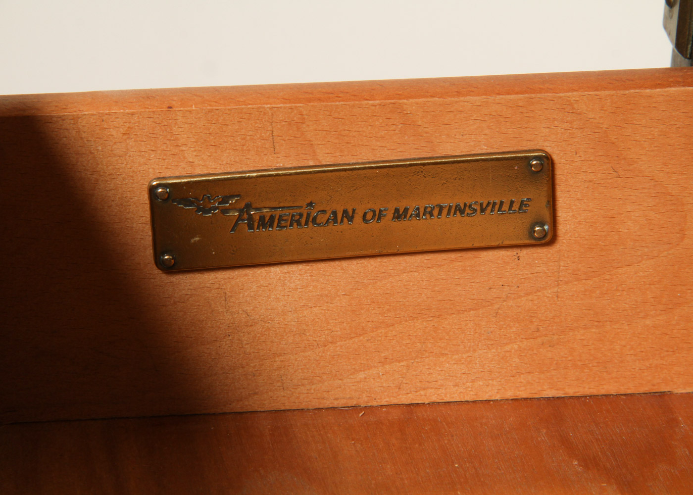 American of Martinsville Chinese-Inspired Cabinet