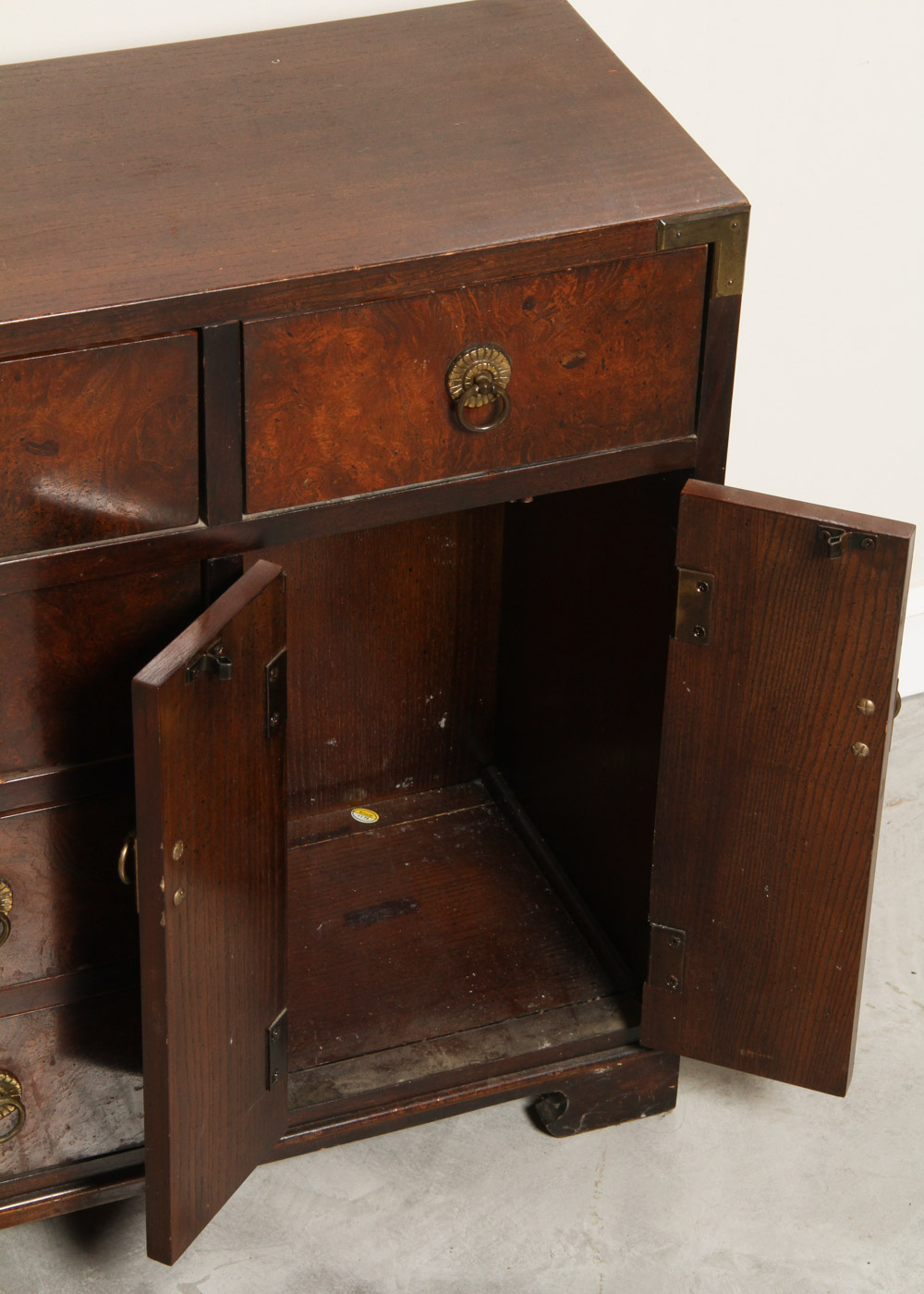 American of Martinsville Chinese-Inspired Cabinet