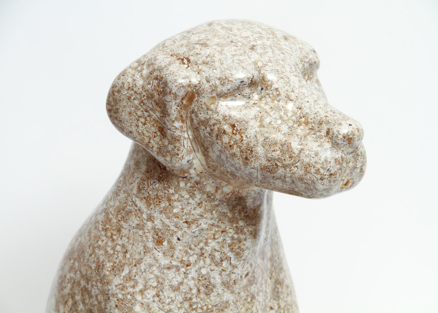 Ceramic Dog Statue