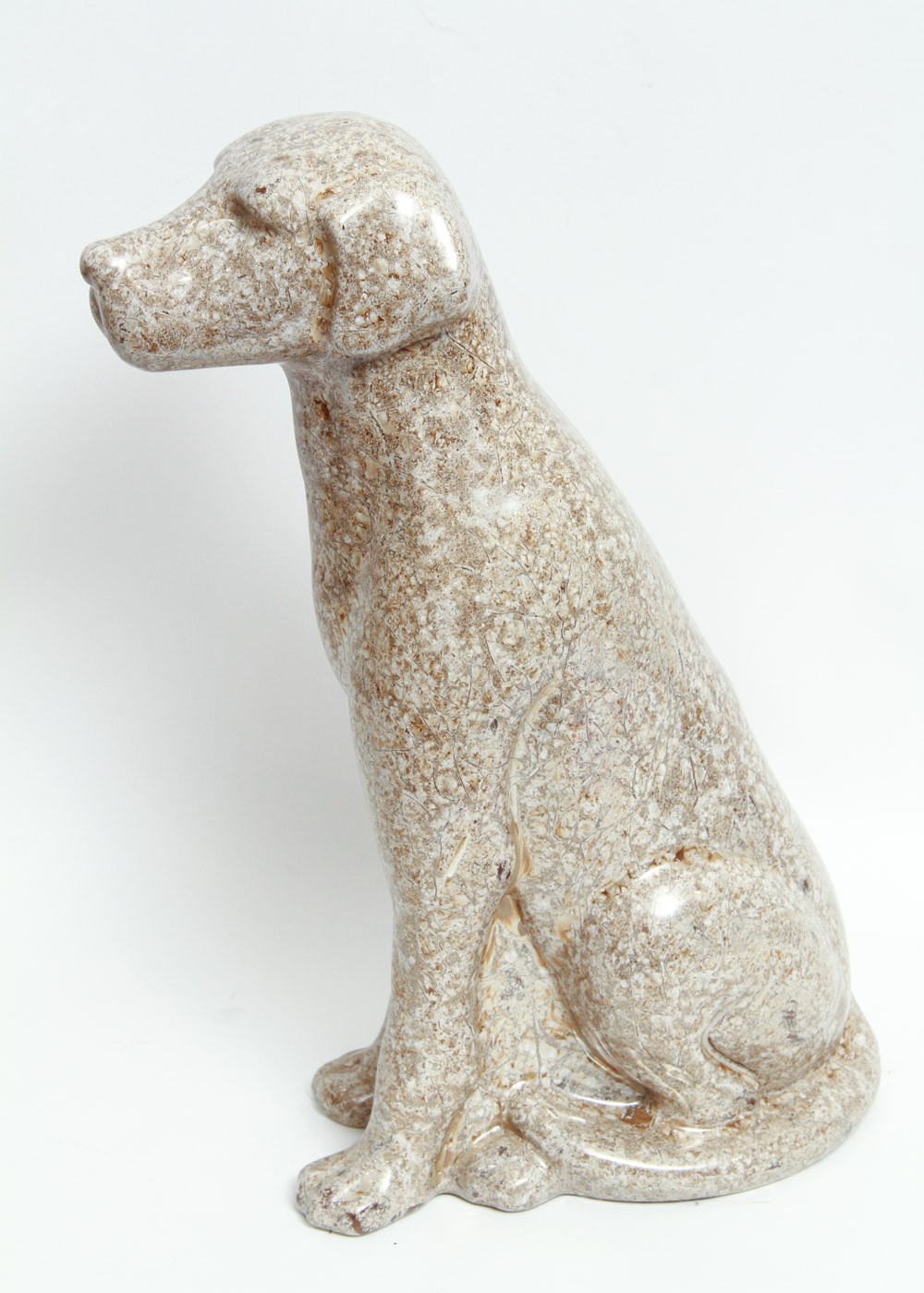 Ceramic Dog Statue