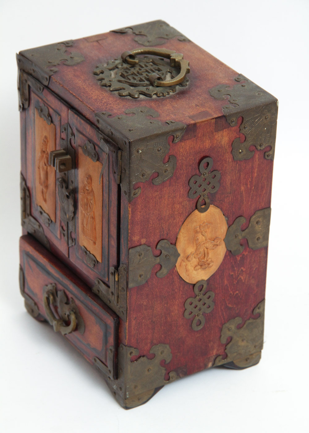 Carved Chinese Jewelry Box