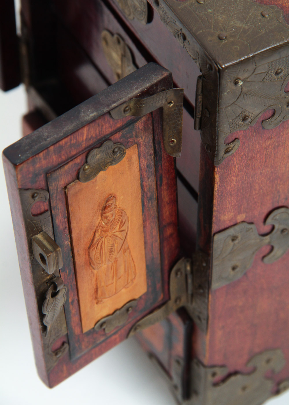 Carved Chinese Jewelry Box