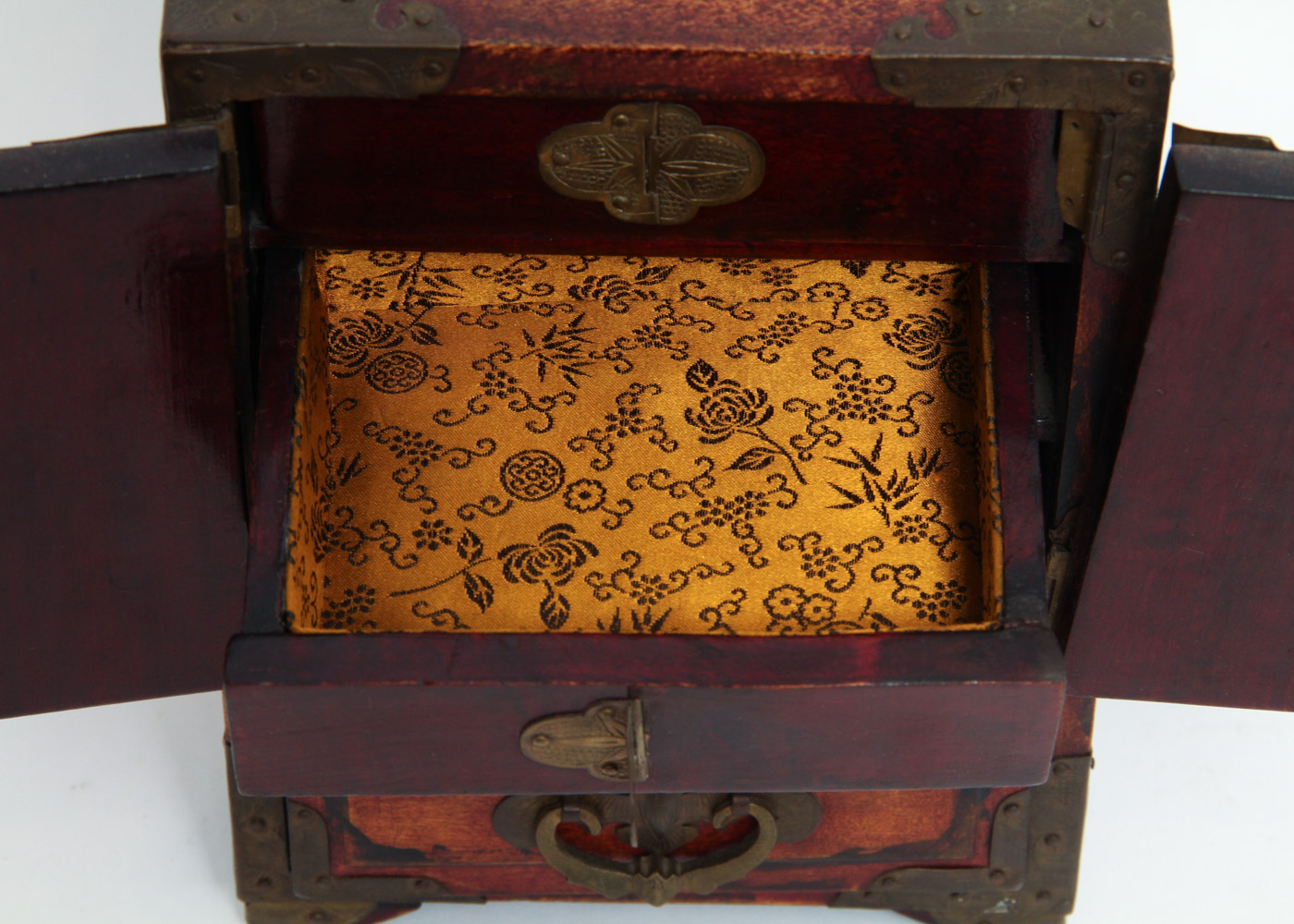 Carved Chinese Jewelry Box