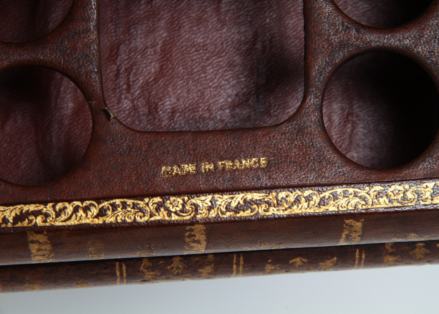 Vintage Cave à Liqueur featuring a Faux Book Design