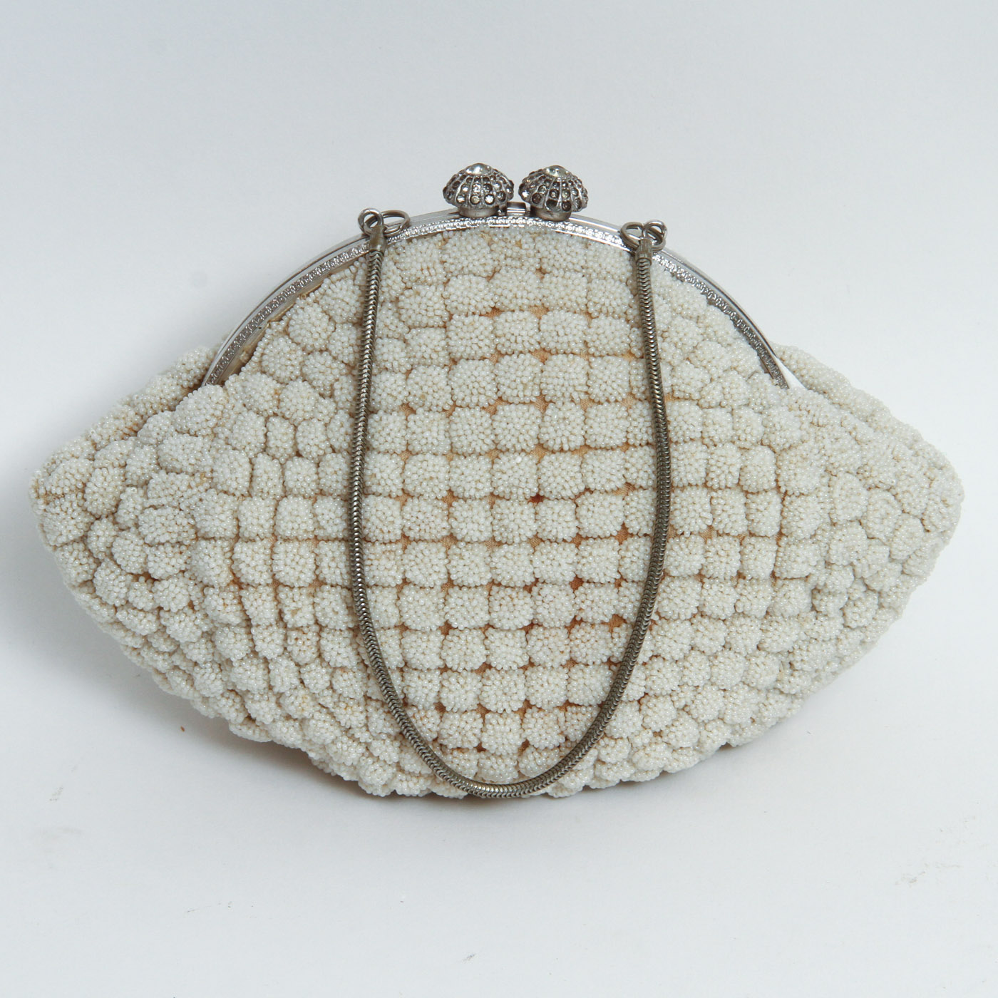 Vintage French Hand Beaded Purse