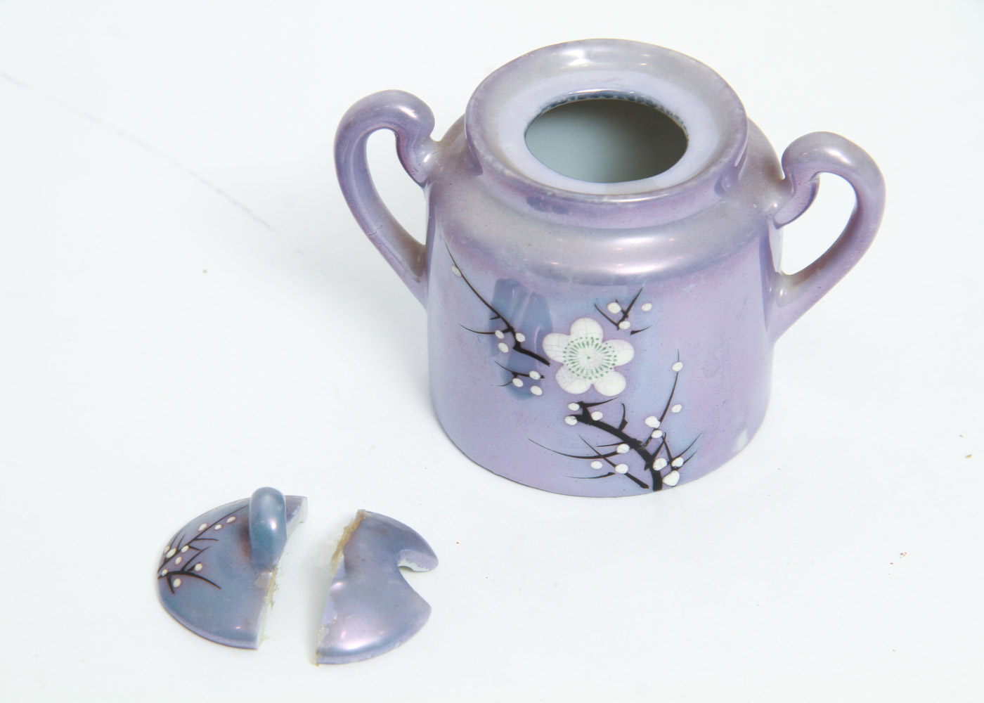 Hoha Yu Shoten and Co. Lusterware Tea Set and Serving Pieces