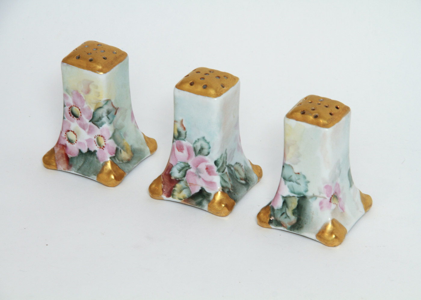 Generous Assortment of Amateur Hand-Painted Floral China