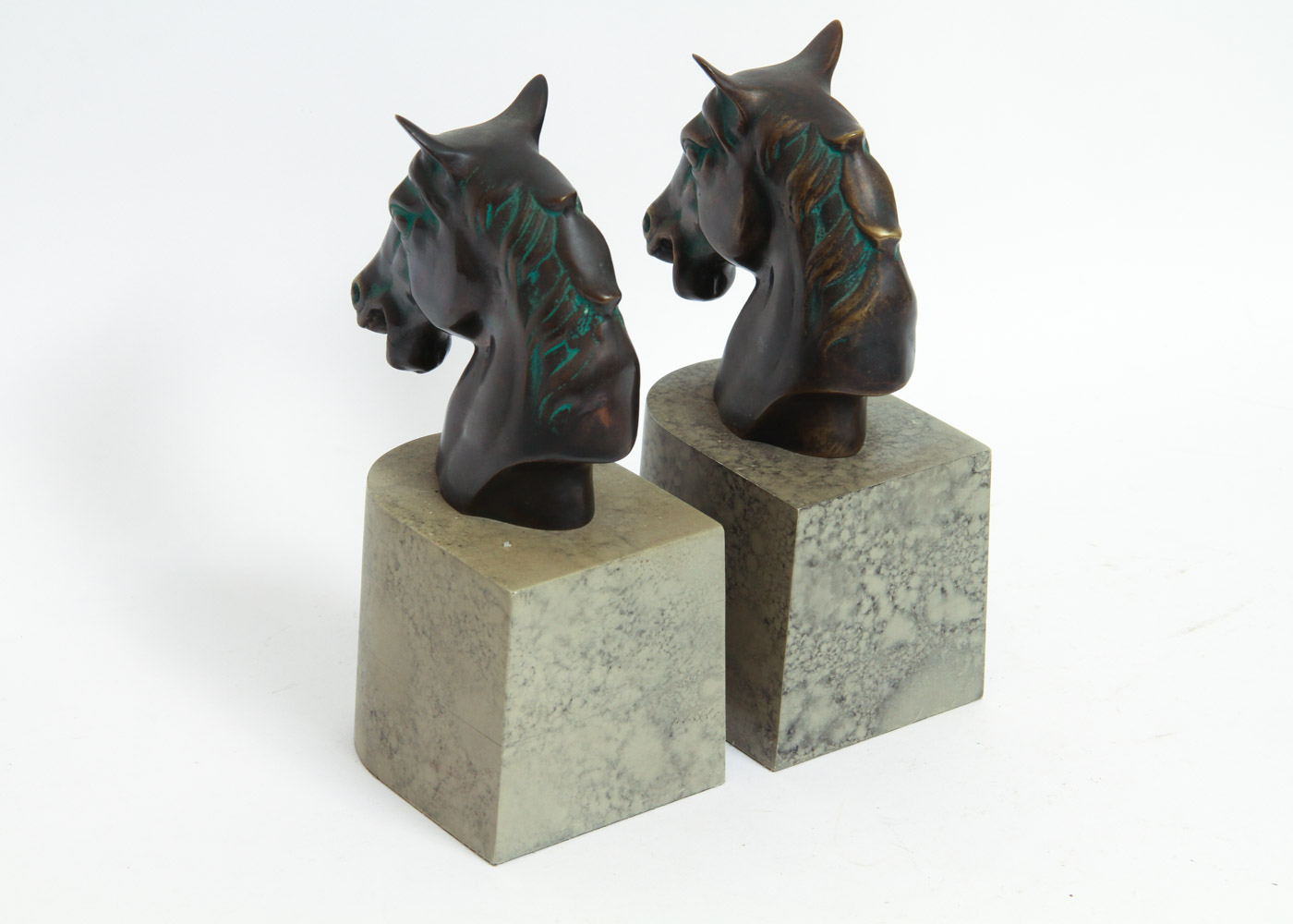 Pair of Horse Head Bookends