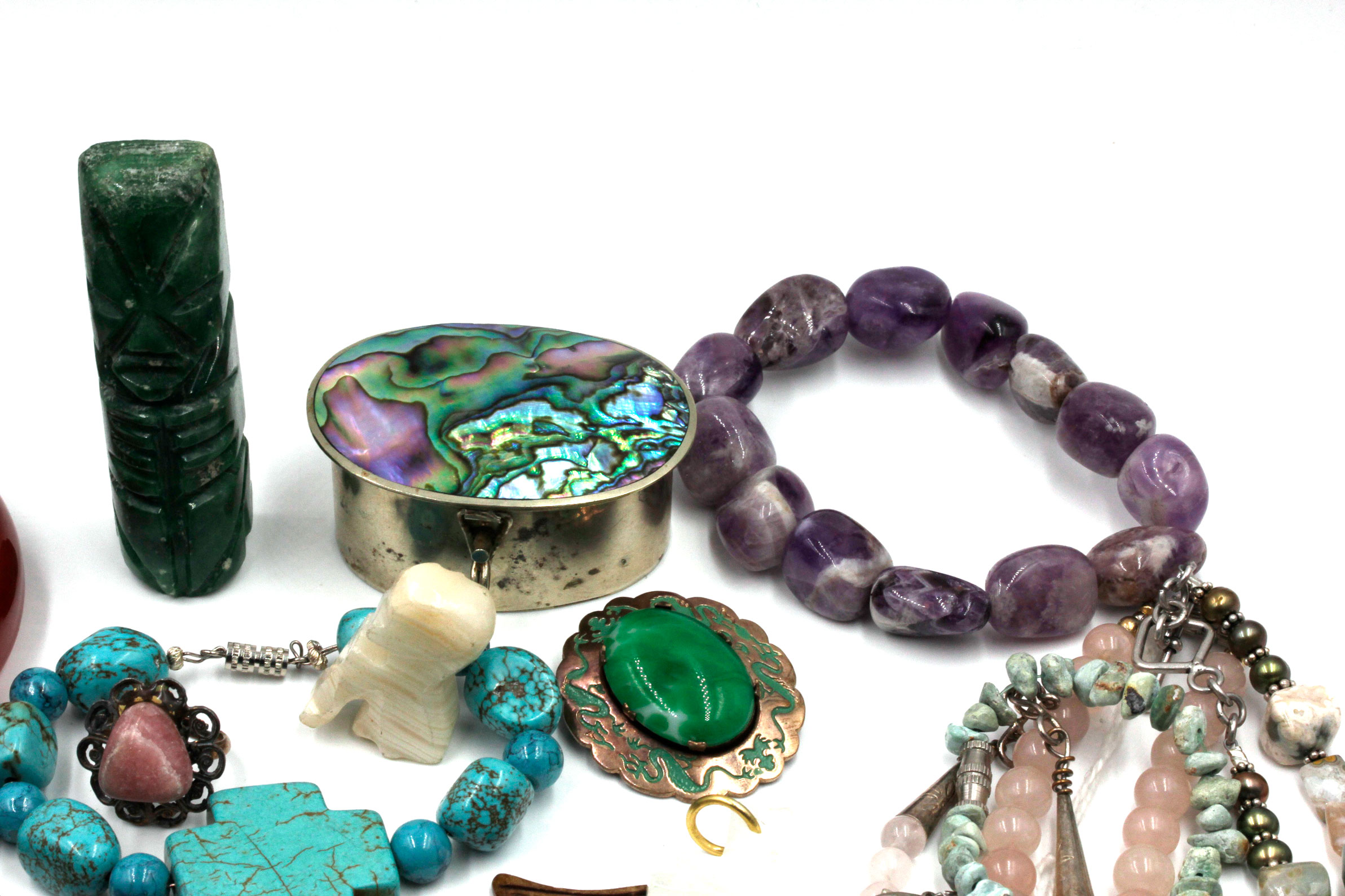 Genuine and Synthetic Gemstone Jewelry