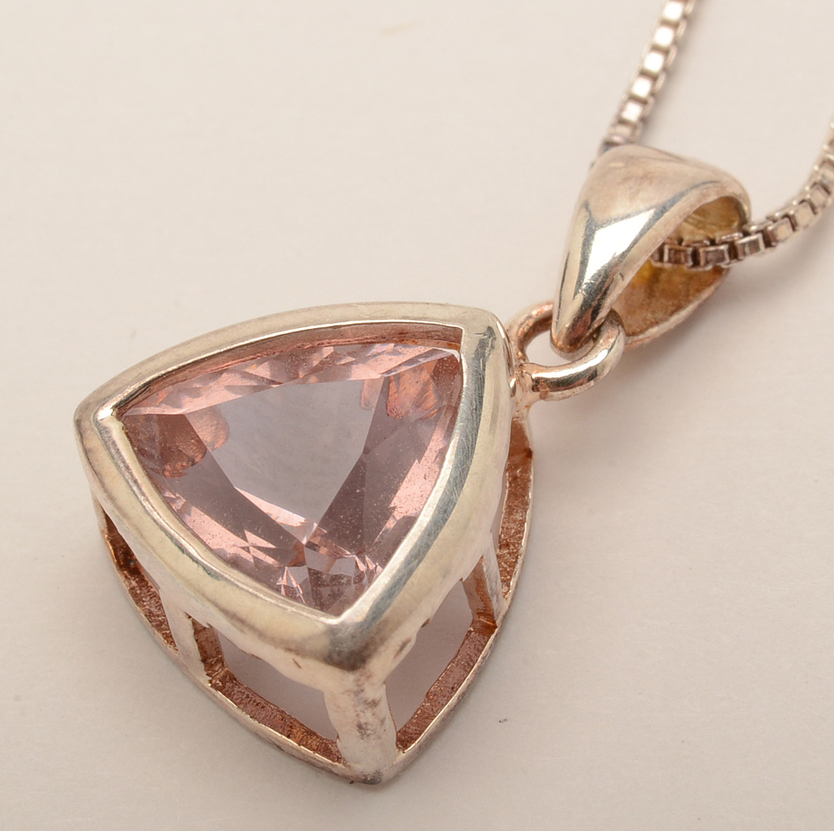 Sterling Silver Zandrite Necklace and Earring Set