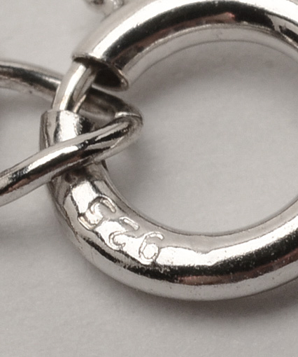 Sterling Faux Pearl Necklace and Earring Set